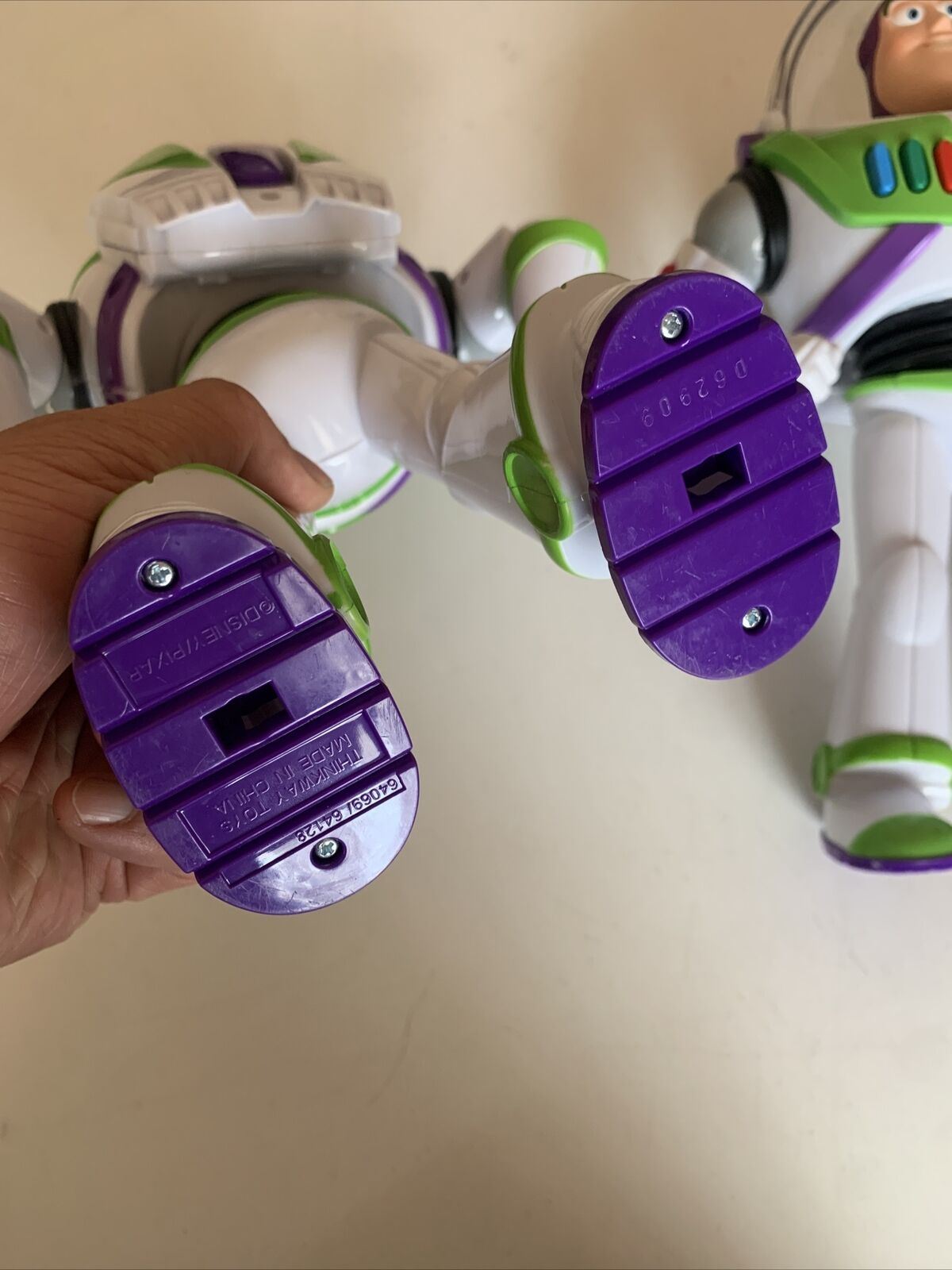 2x Buzz Lightyear 11" Action Figure 64069/64128 Thinkway Disney Pixar Talking