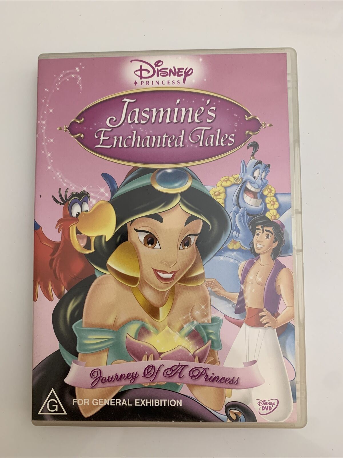 Disney Jasmine's Enchanted Tales - Journey Of A Princess (DVD, 2004) Region 4