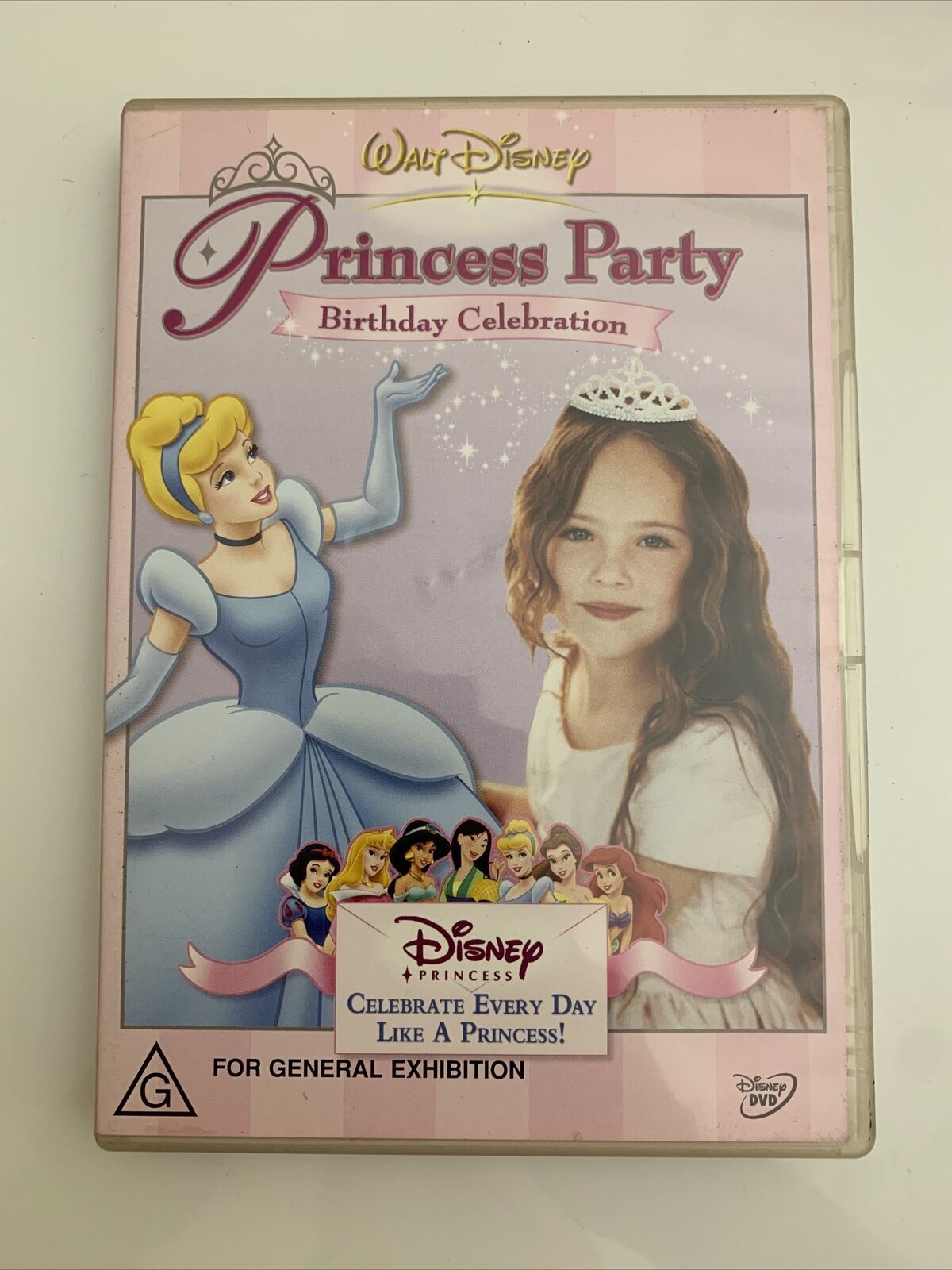 Disney Princess Party Birthday Celebrations (DVD, 2004) Region 4