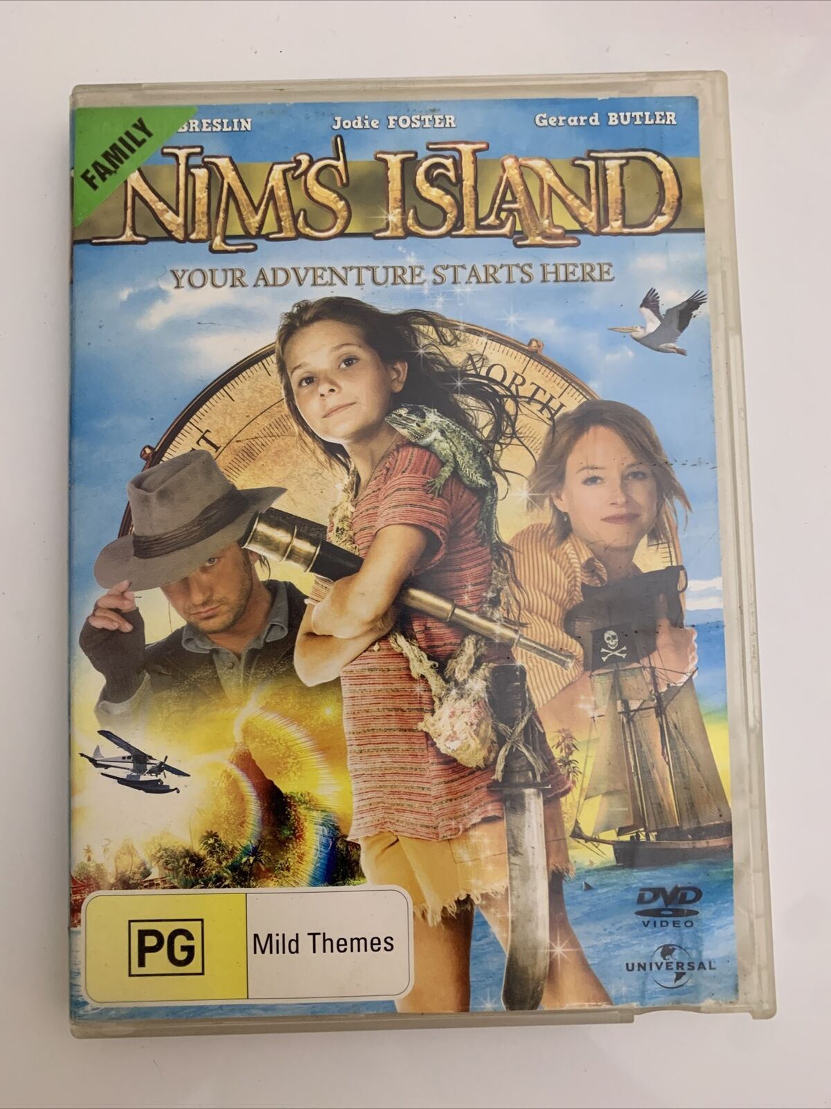 Nim's Island (DVD, 2008) Abigail Breslin, Jodie Foster Region 4