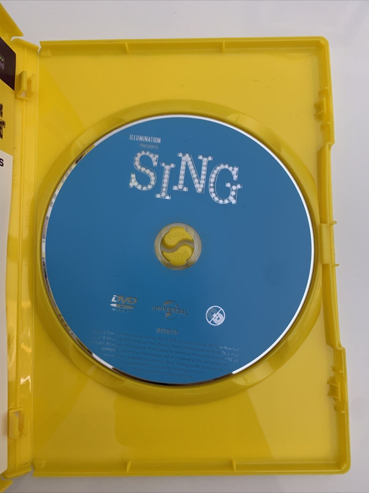 Sing - Special Edition (DVD, 2016) Animated Film Region 4