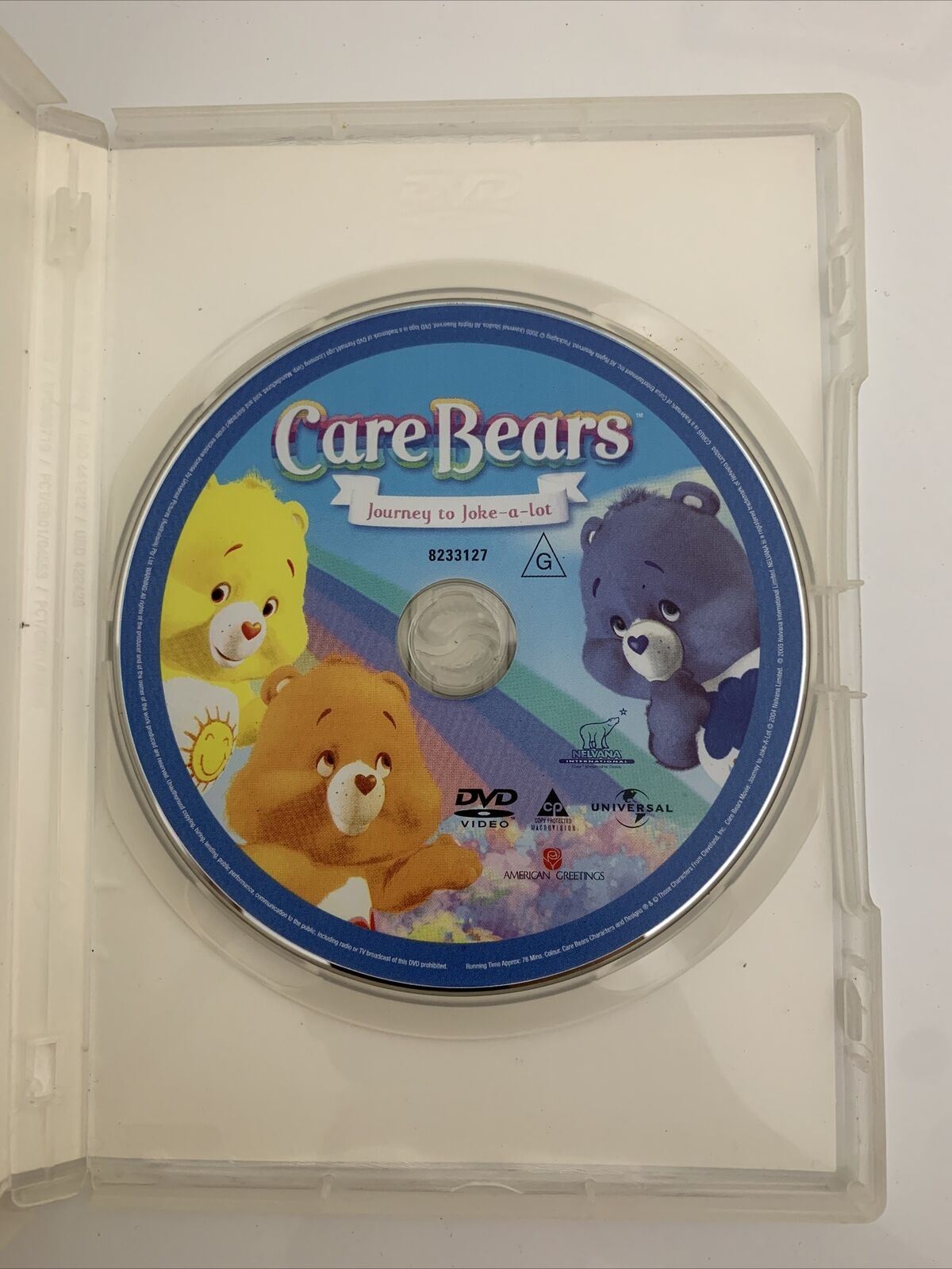 Care Bears - Journey To Joke-a-Lot (DVD, 2004) Region 4