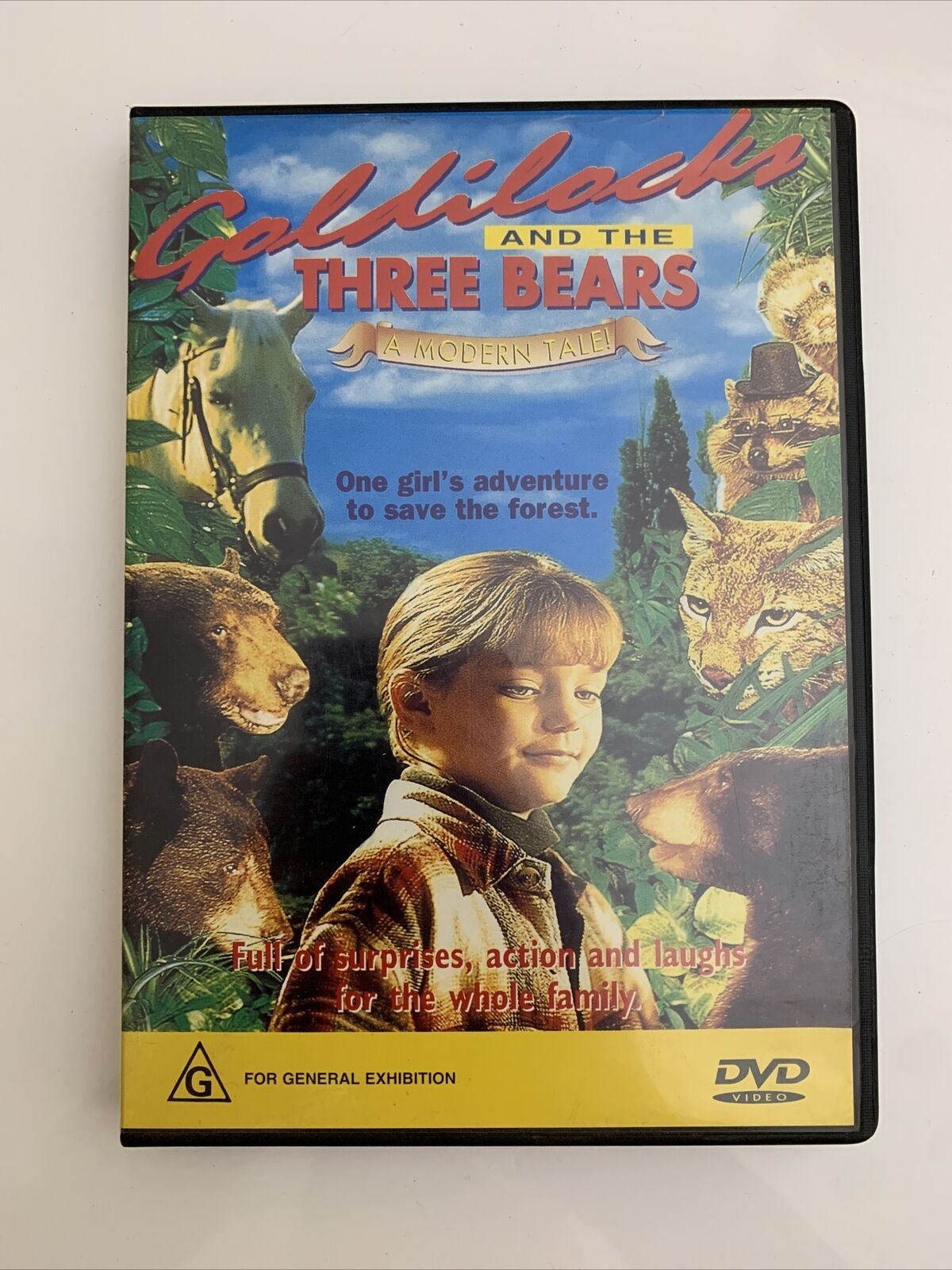 Goldilocks And The Three Bears (DVD, 1995) Hanna Hall Region 4 NEW