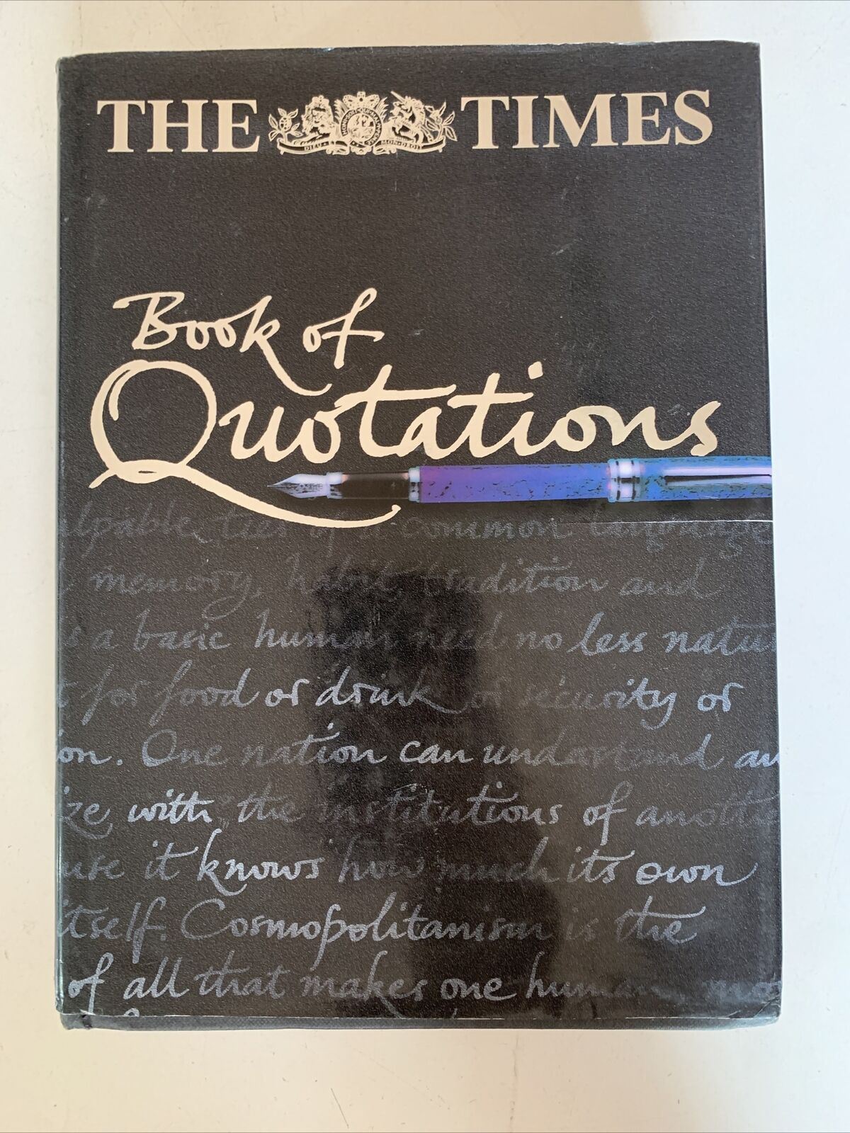 The  Times Book of Quotations  (Hardcover, 2000)
