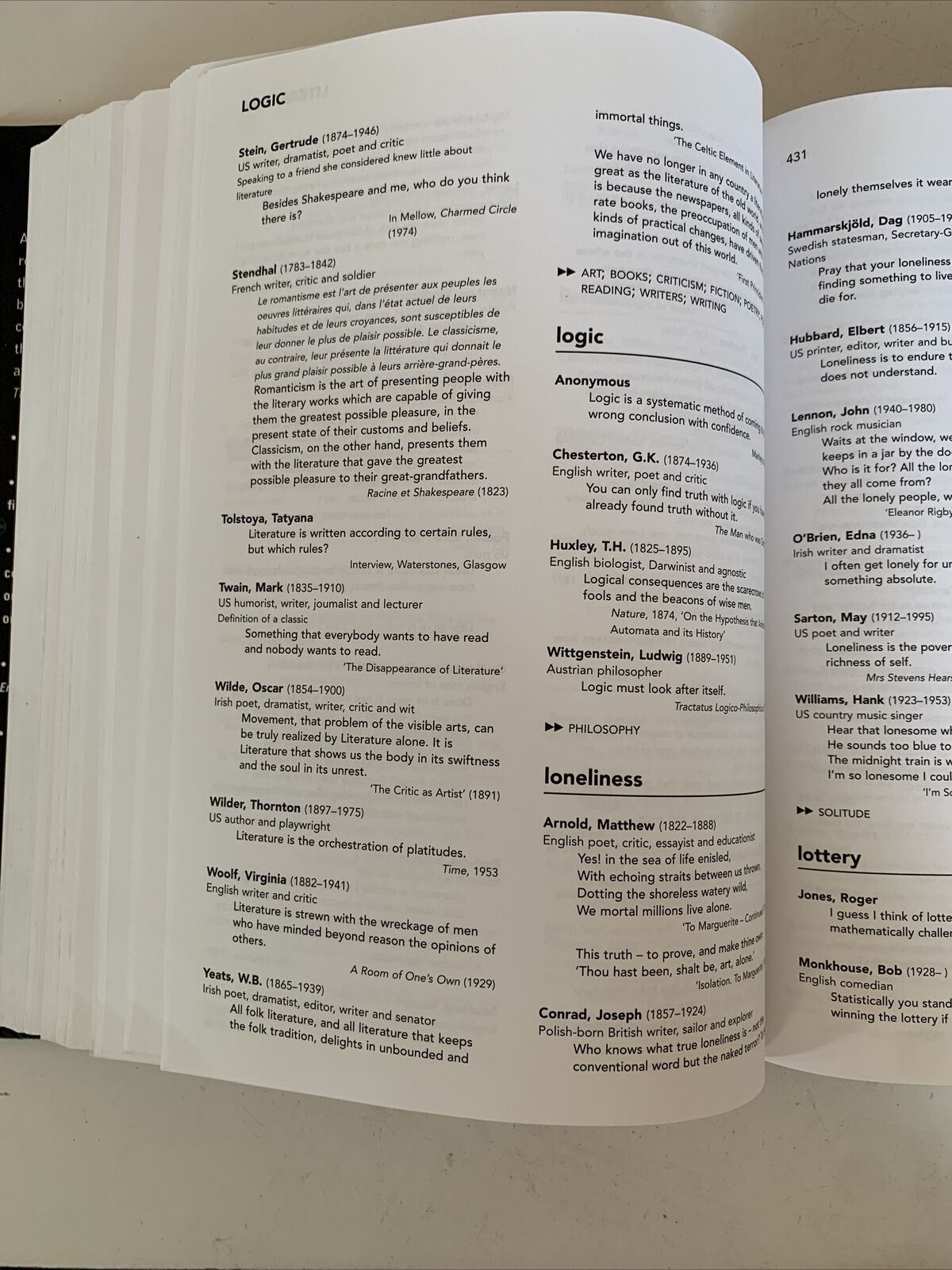 The  Times Book of Quotations  (Hardcover, 2000)