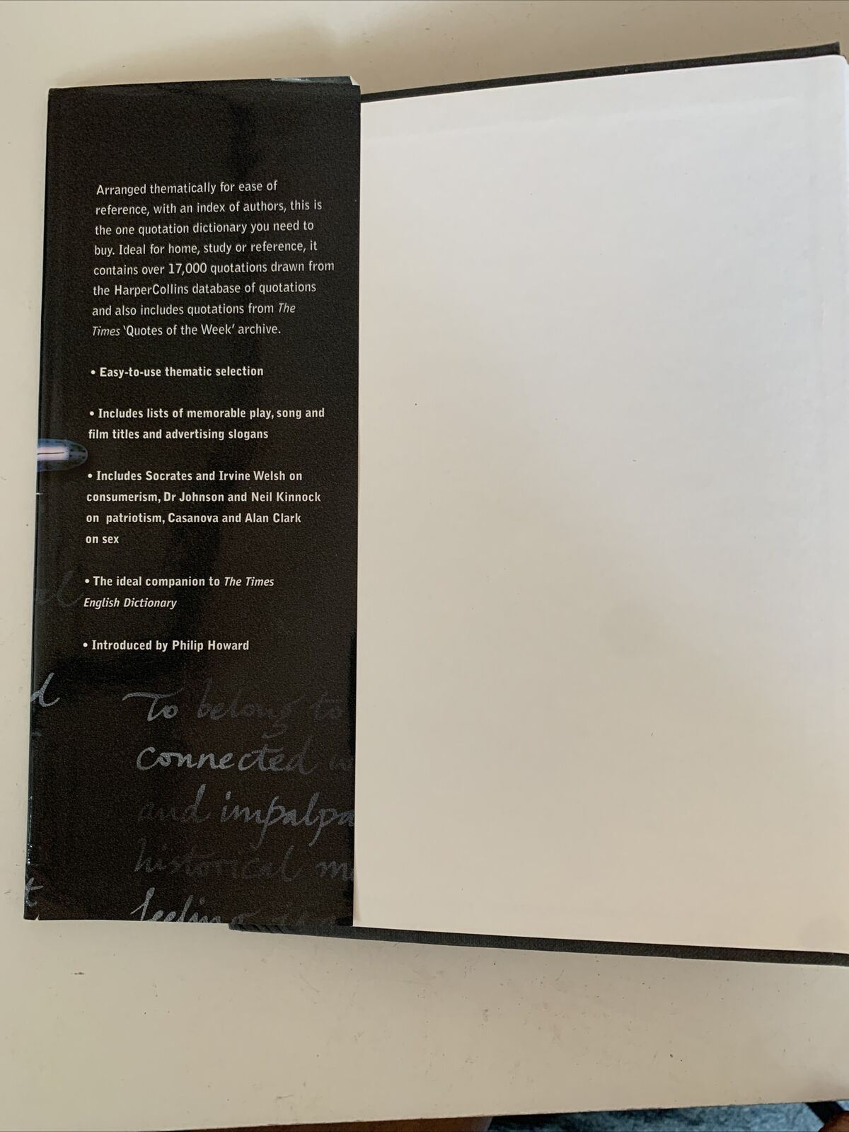 The  Times Book of Quotations  (Hardcover, 2000)
