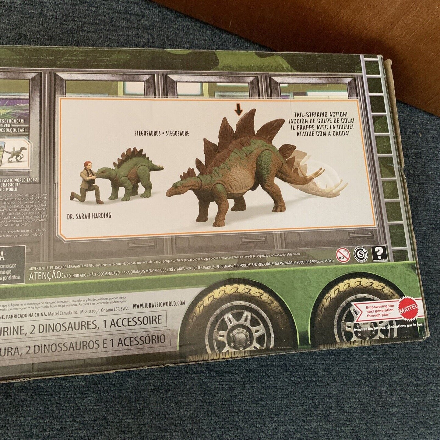 Jurassic World Legacy Collection Dr Sarah Harding & Stegosaurus Pack NEW