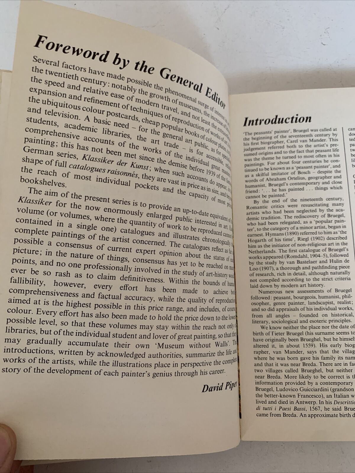 Bruegel The Complete Paintings by Tiziana Frati 1980