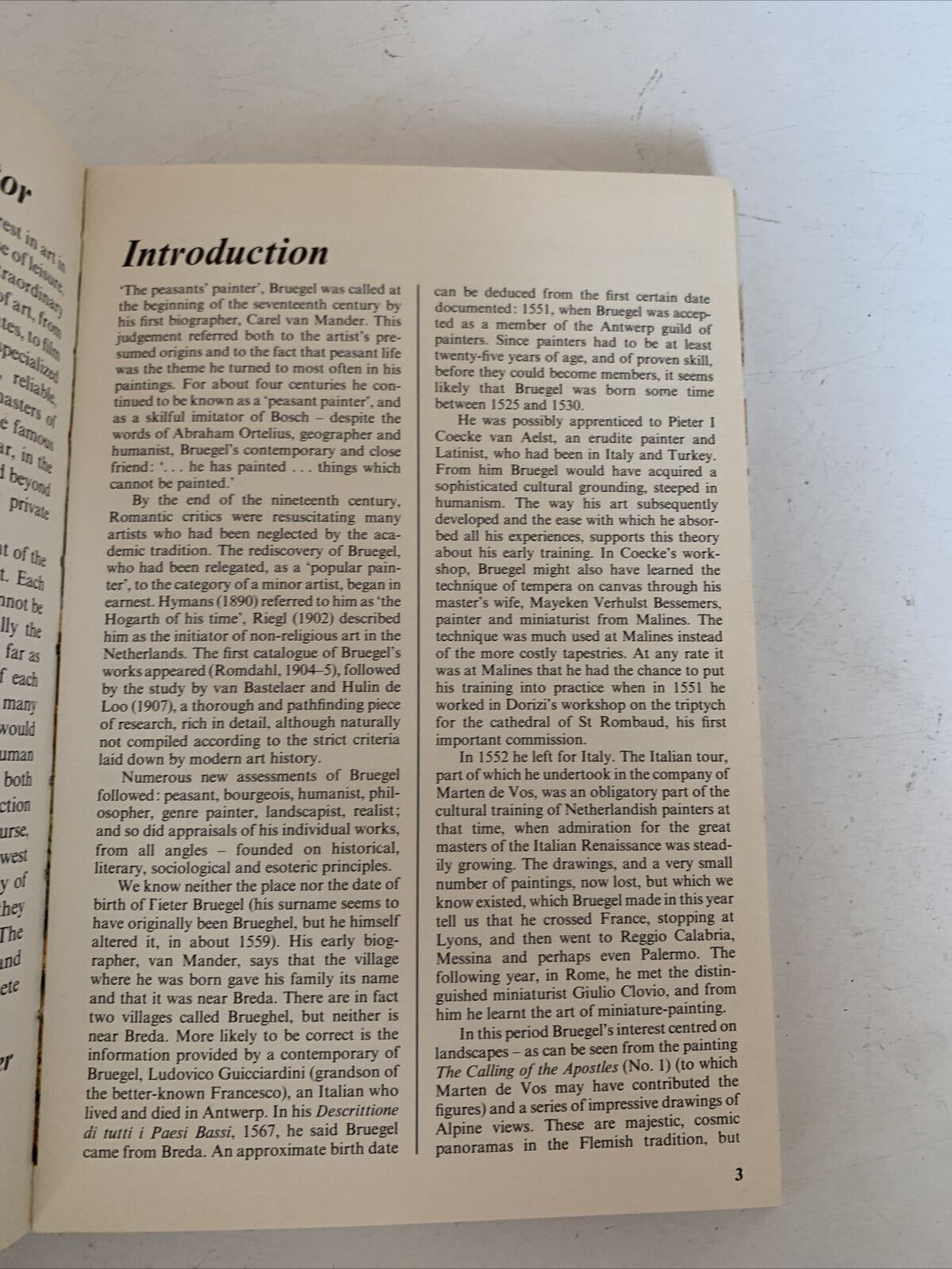 Bruegel The Complete Paintings by Tiziana Frati 1980