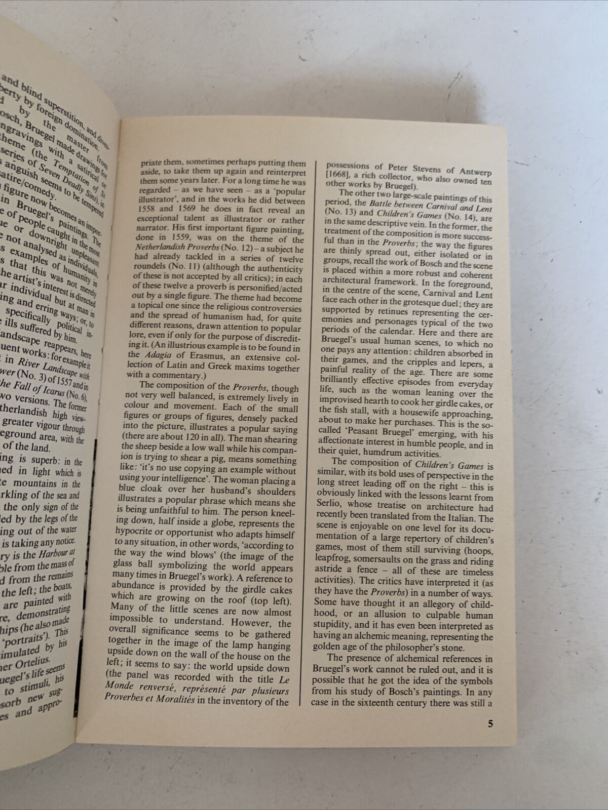 Bruegel The Complete Paintings by Tiziana Frati 1980