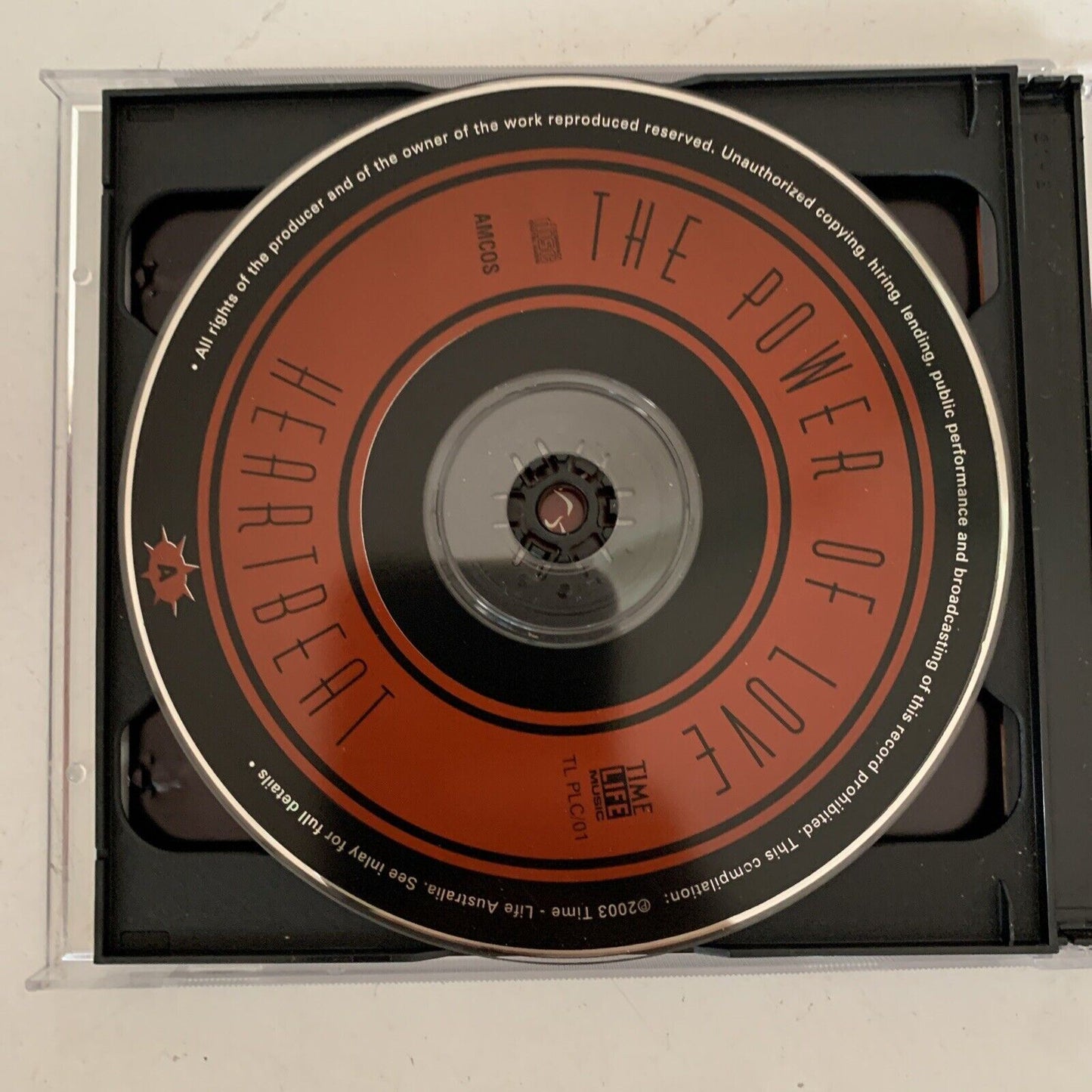 Various – The Power Of Love: Heartbeat (CD, 1996, 2-Disc) TL PLC/01