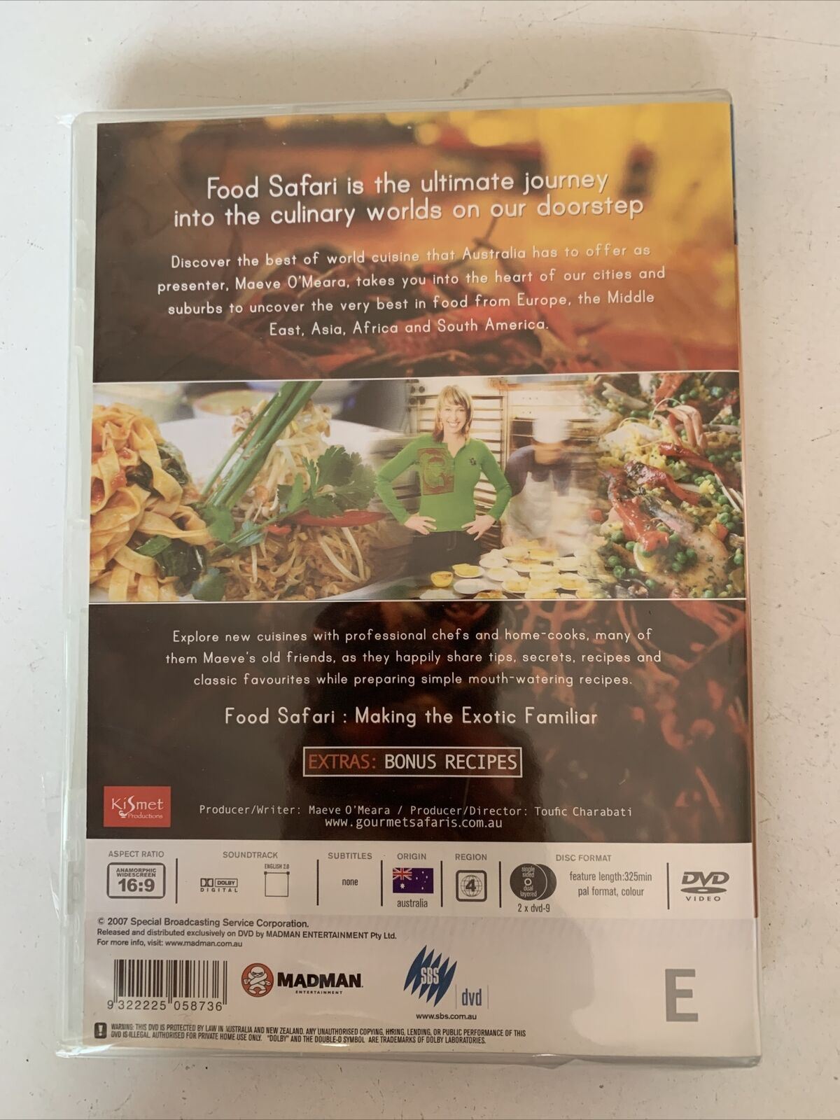 Food Safari with Maeve OMeara : Series 1 (DVD, 2006) Region 4 NEW