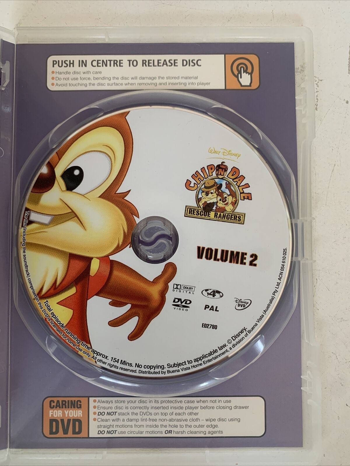 Chip 'N Dale - Trouble In A Tree : Vol 2 (DVD, 2005) Region 4