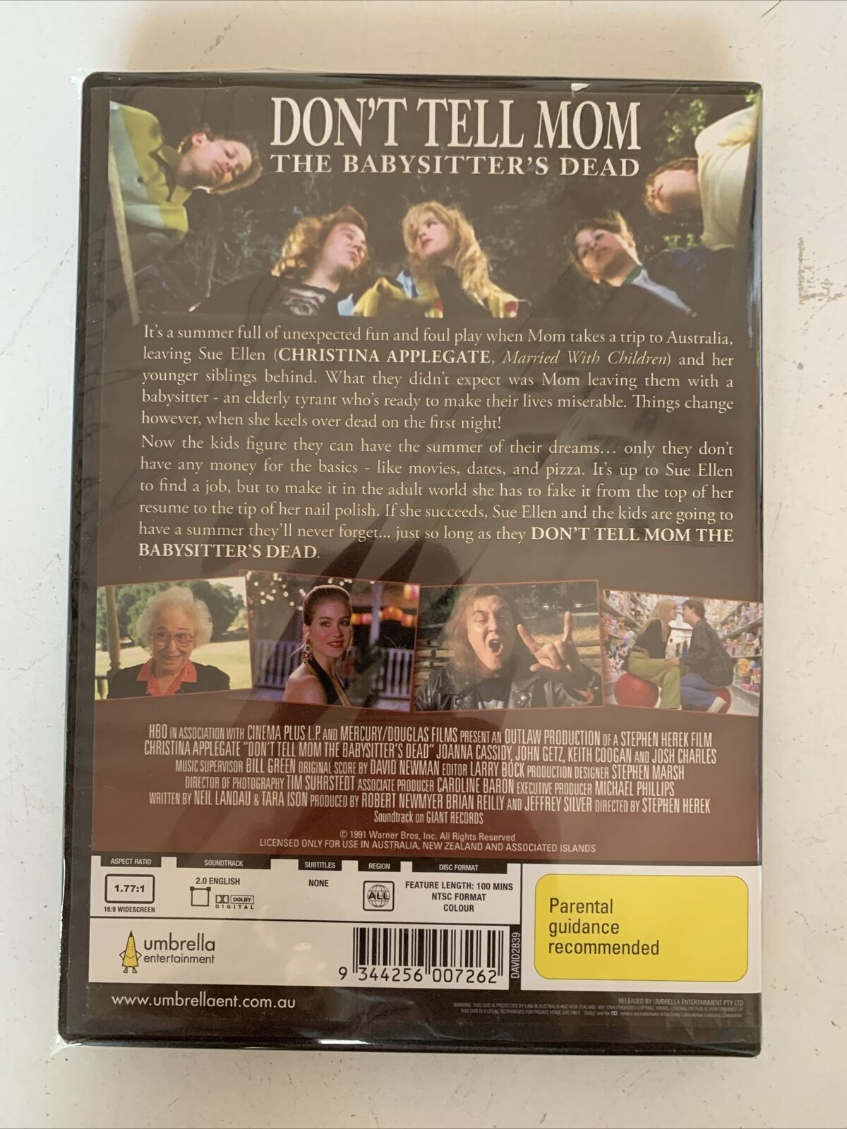 Don't Tell Mom the Babysitter's Dead (DVD) Christina Applegate All Regions NEW