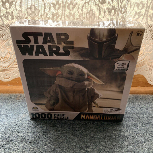 *New Sealed* Baby Yoda The Mandalorian Star Wars 1000 Piece Jigsaw Puzzle