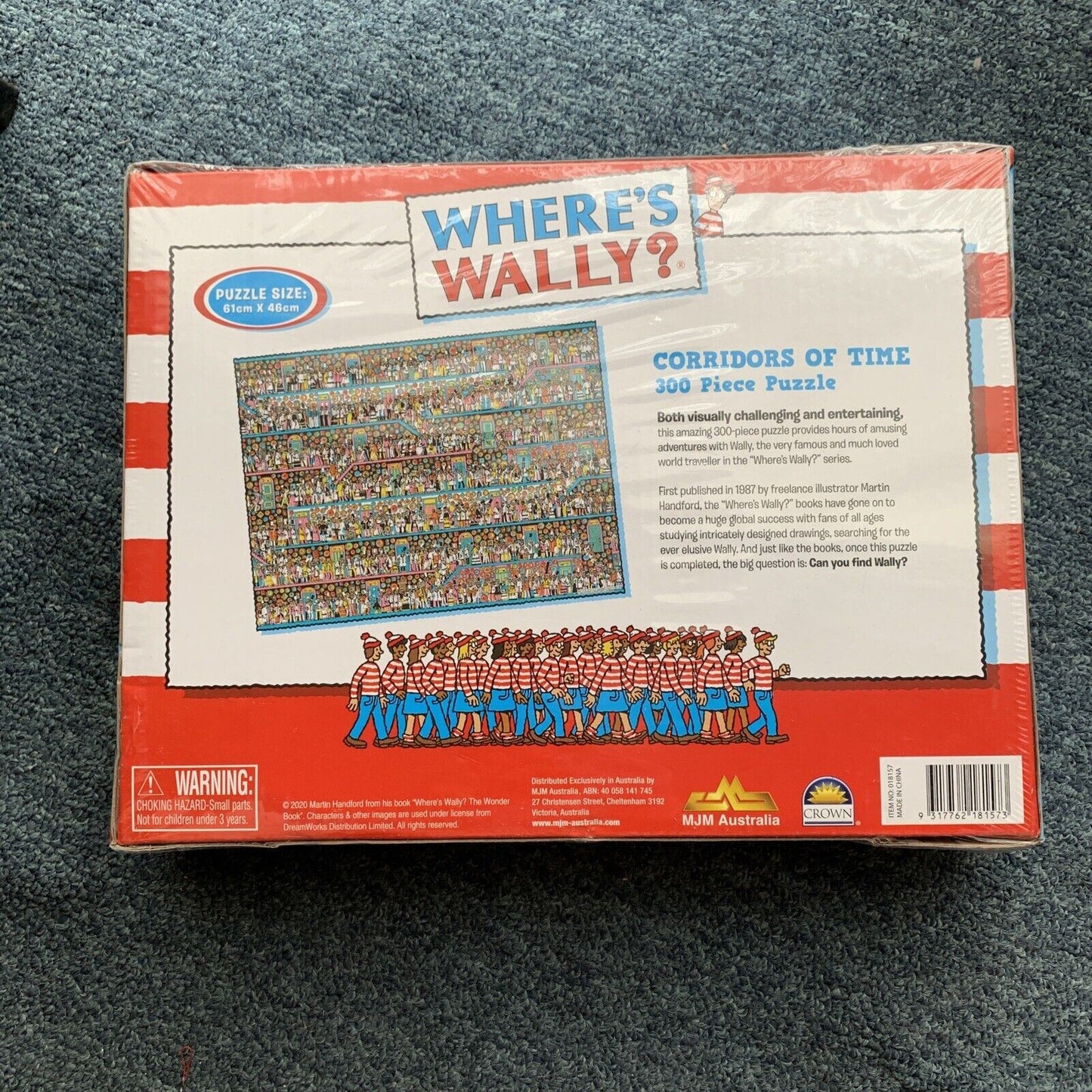 *New Sealed* Where's Wally Corridors Of Time Jigsaw Puzzle 61cm X 46cm