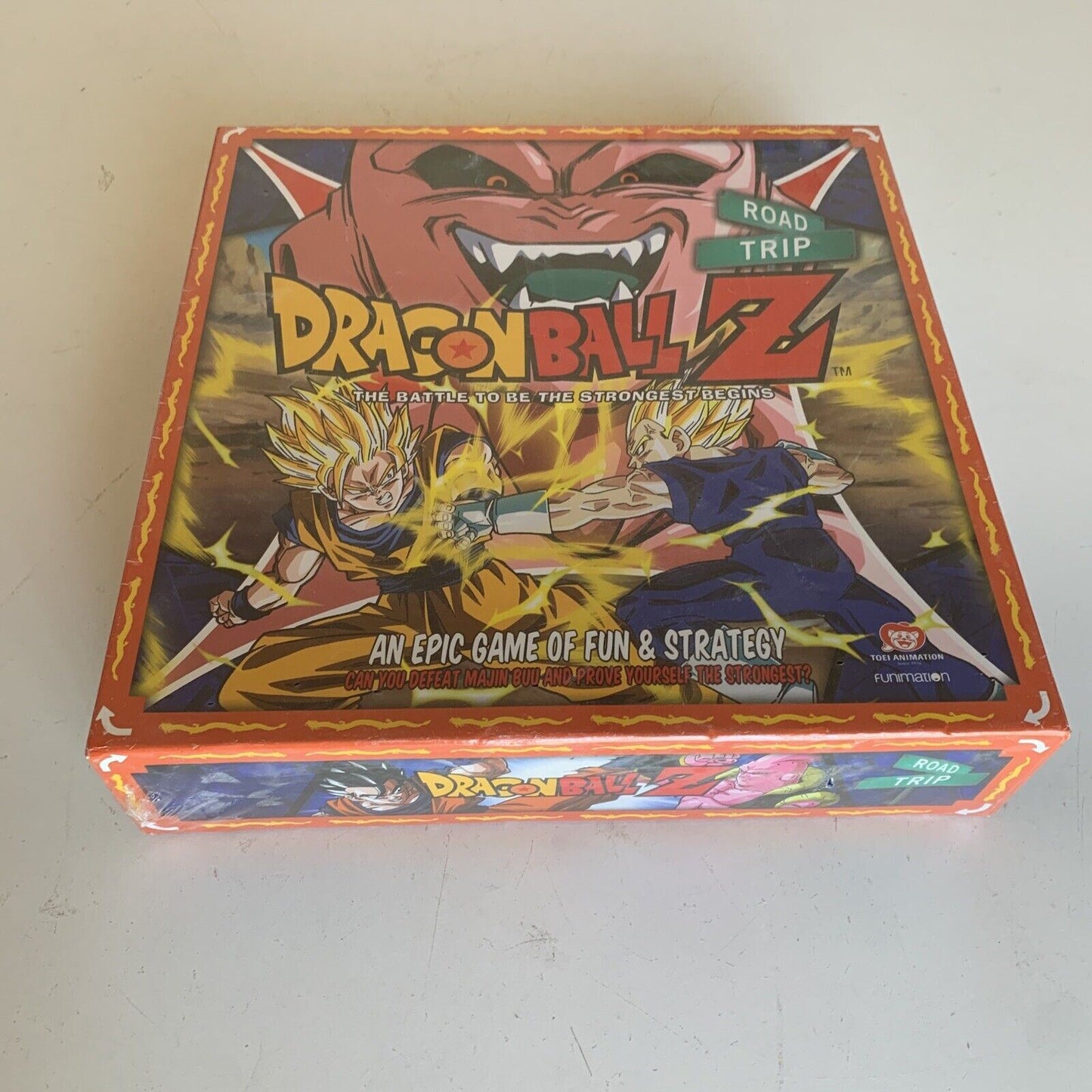 *New Sealed* Dragon Ball Z Road Trip Board Game - Battle of the Strongest