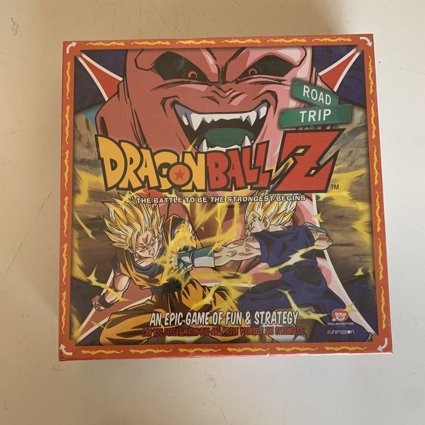 *New Sealed* Dragon Ball Z Road Trip Board Game - Battle of the Strongest