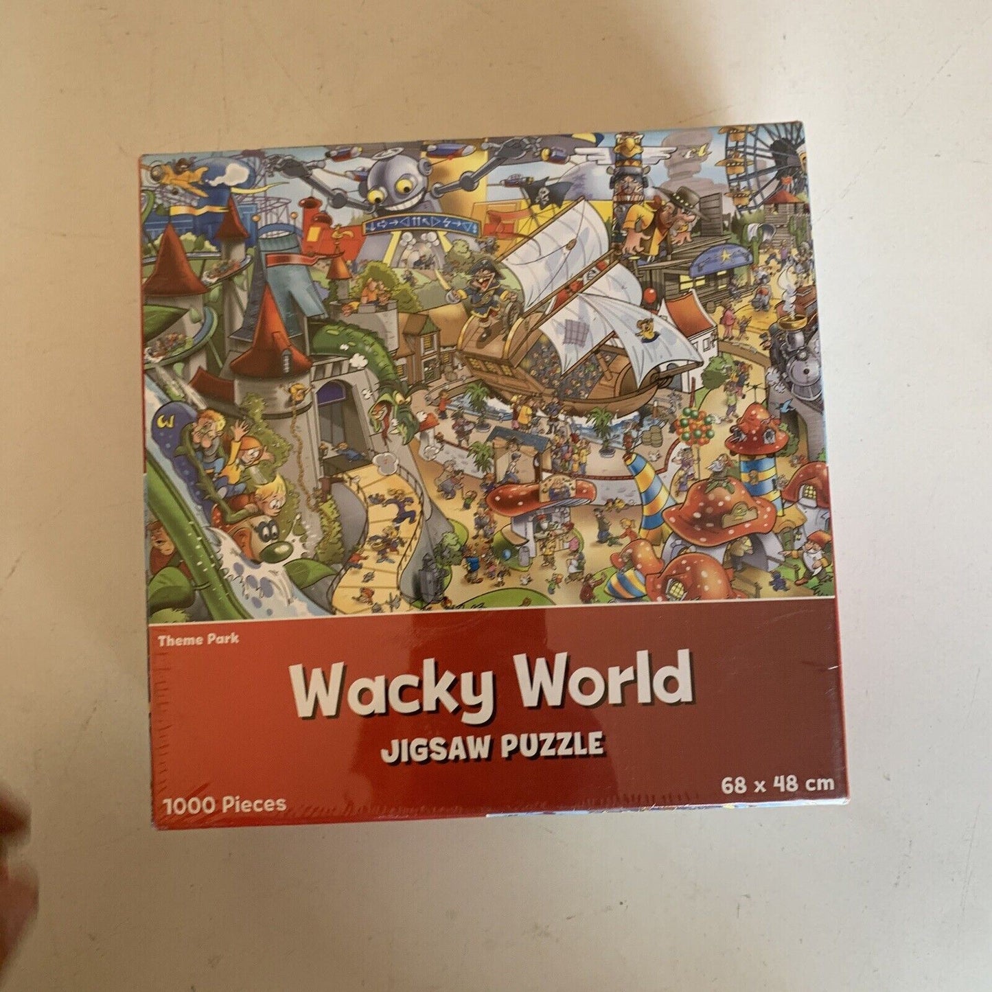 2x Jigsaw Puzzle Wild Australia + Wacky World- 1000 Piece *New Sealed*