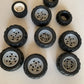 10x Lego Wheels 68.8 x 36H 56x26 49.6x28VR Mindstorms