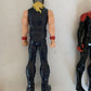 4x Marvel Action Figures Thor, Spiderman, Falcon Titan Heroes Avengers 12" 30cm