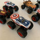 5x Monster Jam Truck Hot Wheels Trucks Mattel