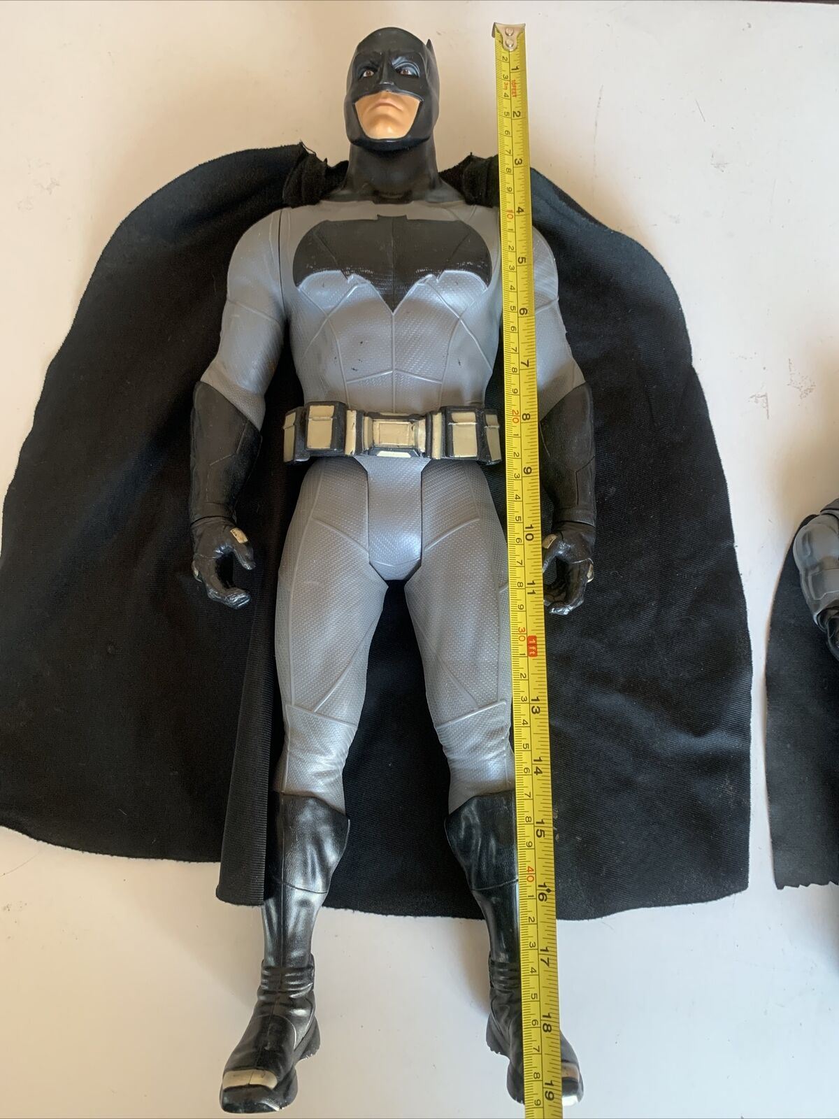 2x Batman Action Figure - Jakk Pacific 2015 19" 48cm + Mattel 11" 28cm