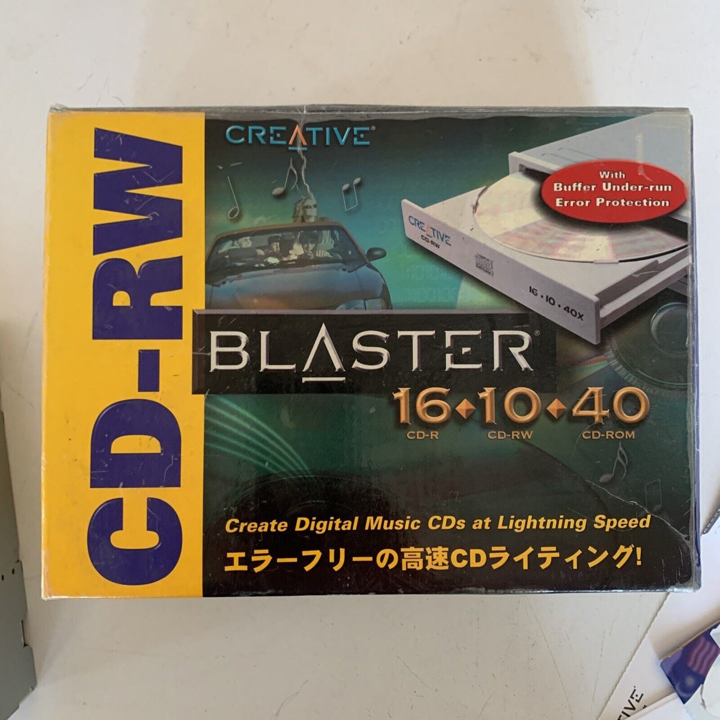 Creative CD-RW Blaster 16x10x10 Internal IDE RW1611E