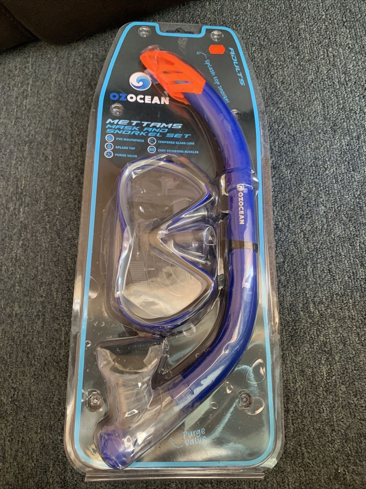 Oz Ocean Mask and Snorkel Set NEW