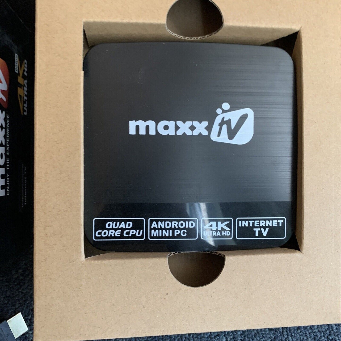 Maxx TV Box 4K Ultra HD Android mini PC Internet TV