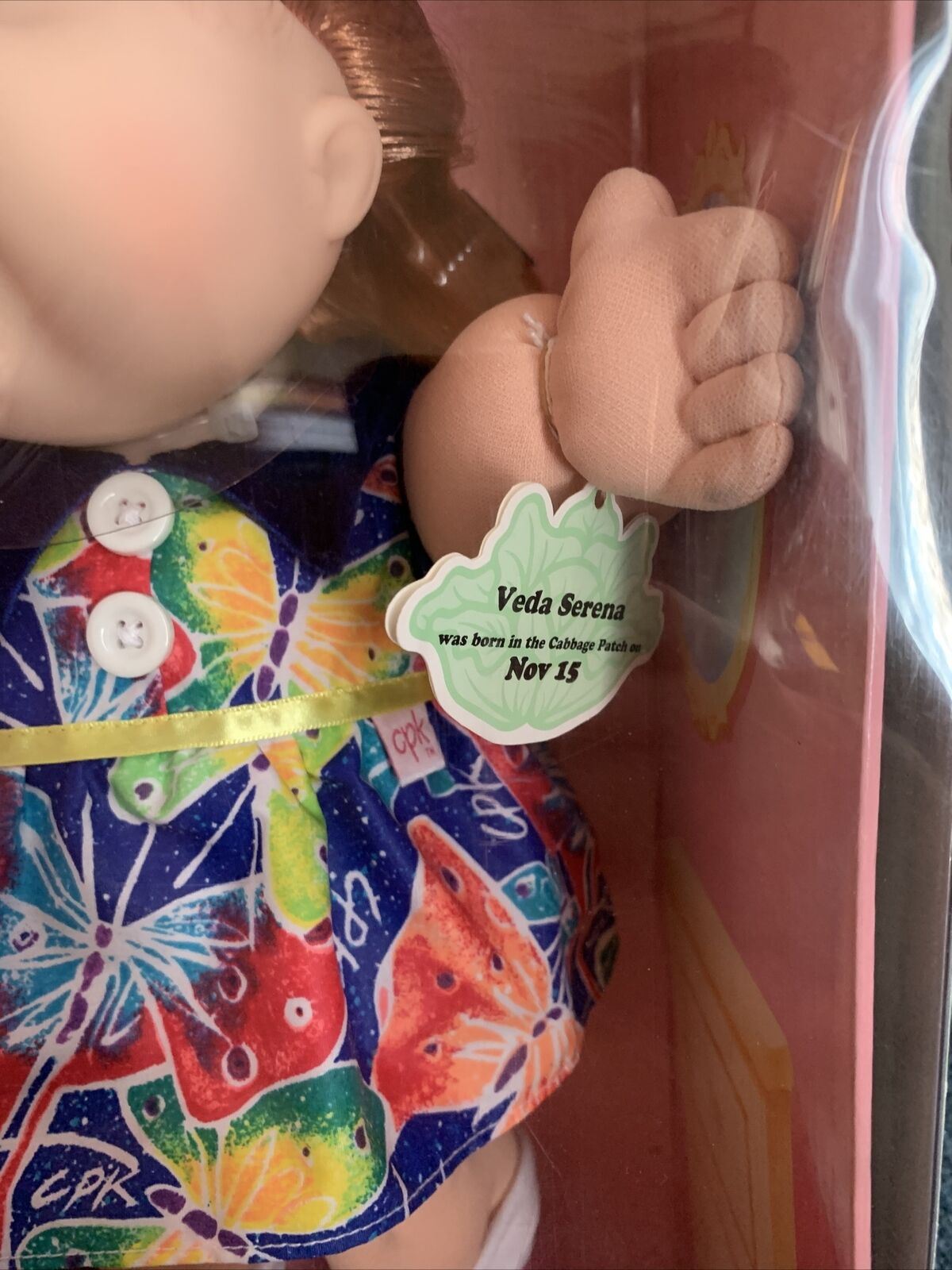 Cabbage Patch Kids Stylin Hair Kid Veda Serena 1995 14" 35.6cm NEW