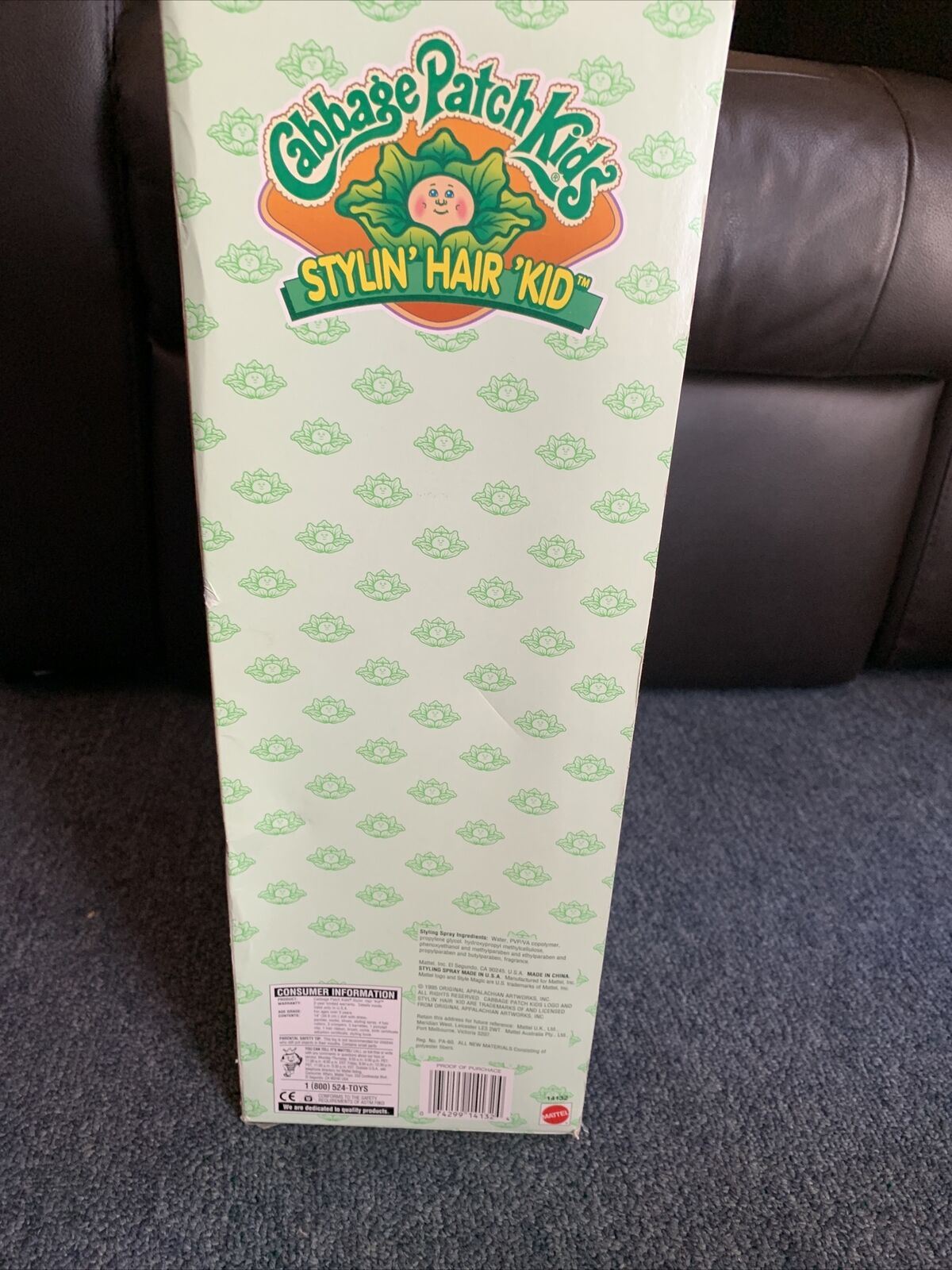 Cabbage Patch Kids Stylin Hair Kid Veda Serena 1995 14" 35.6cm NEW