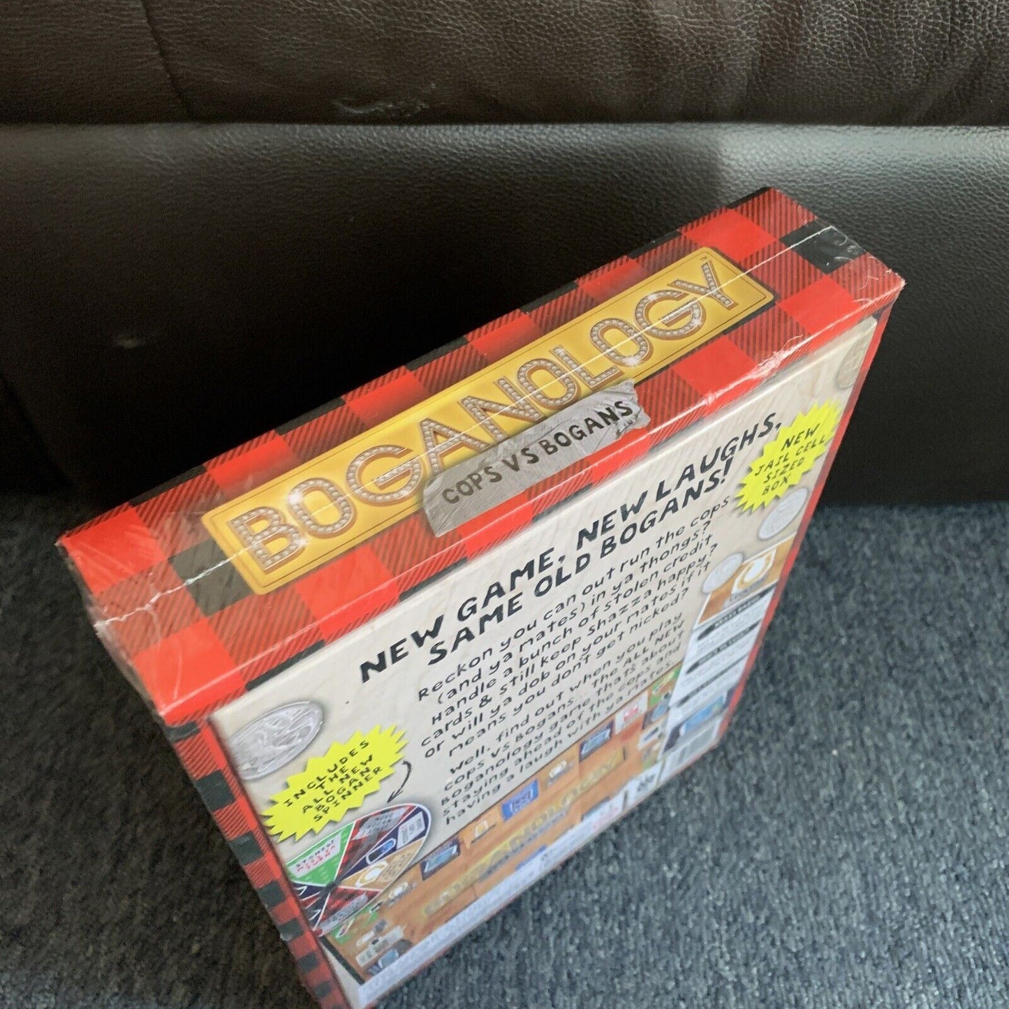 *New Sealed* Boganology: Cops Vs Bogans Board Game - Last Bogan Standing Wins!