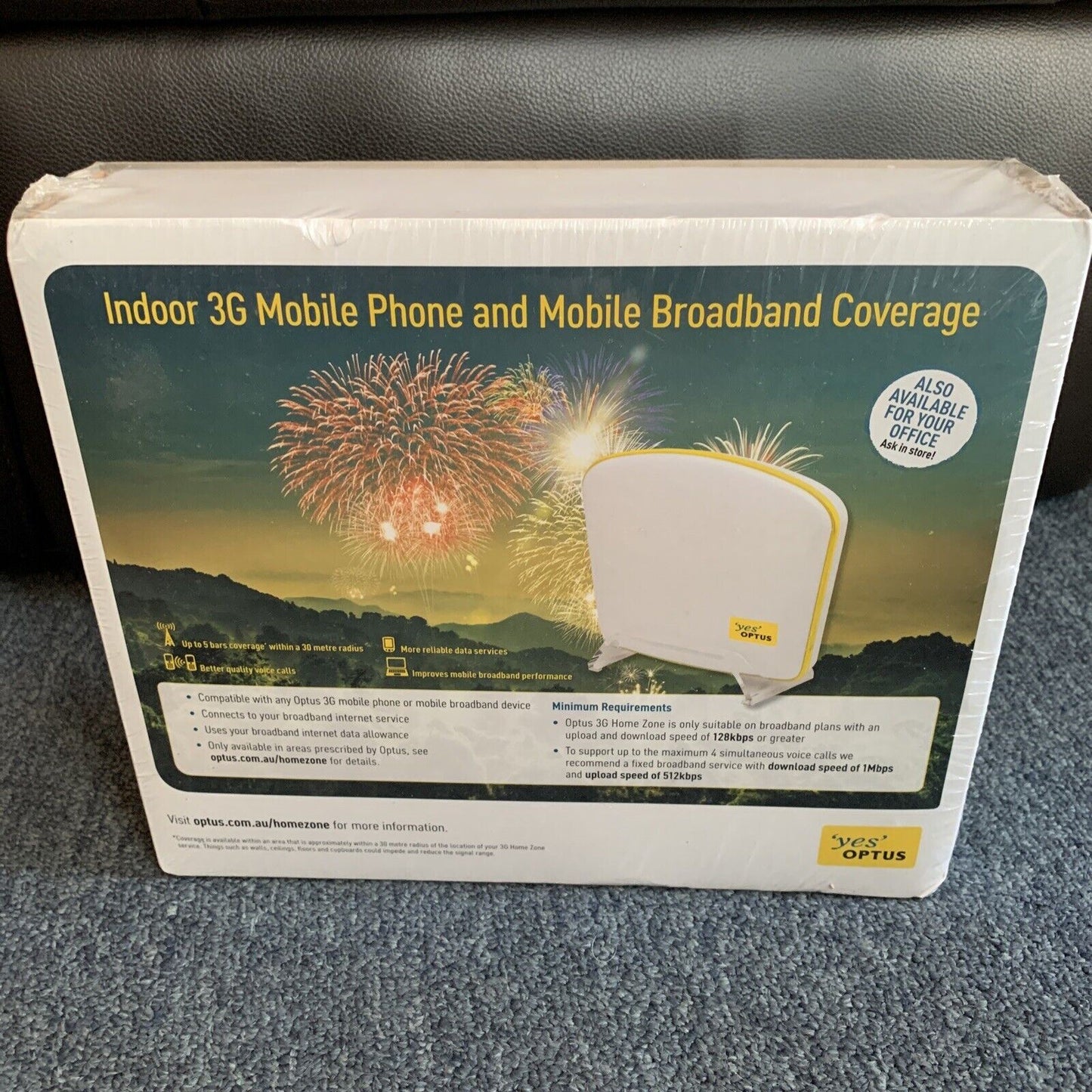 NEW Optus 3G Home Zone device Boosts 3G Coverage Indoors