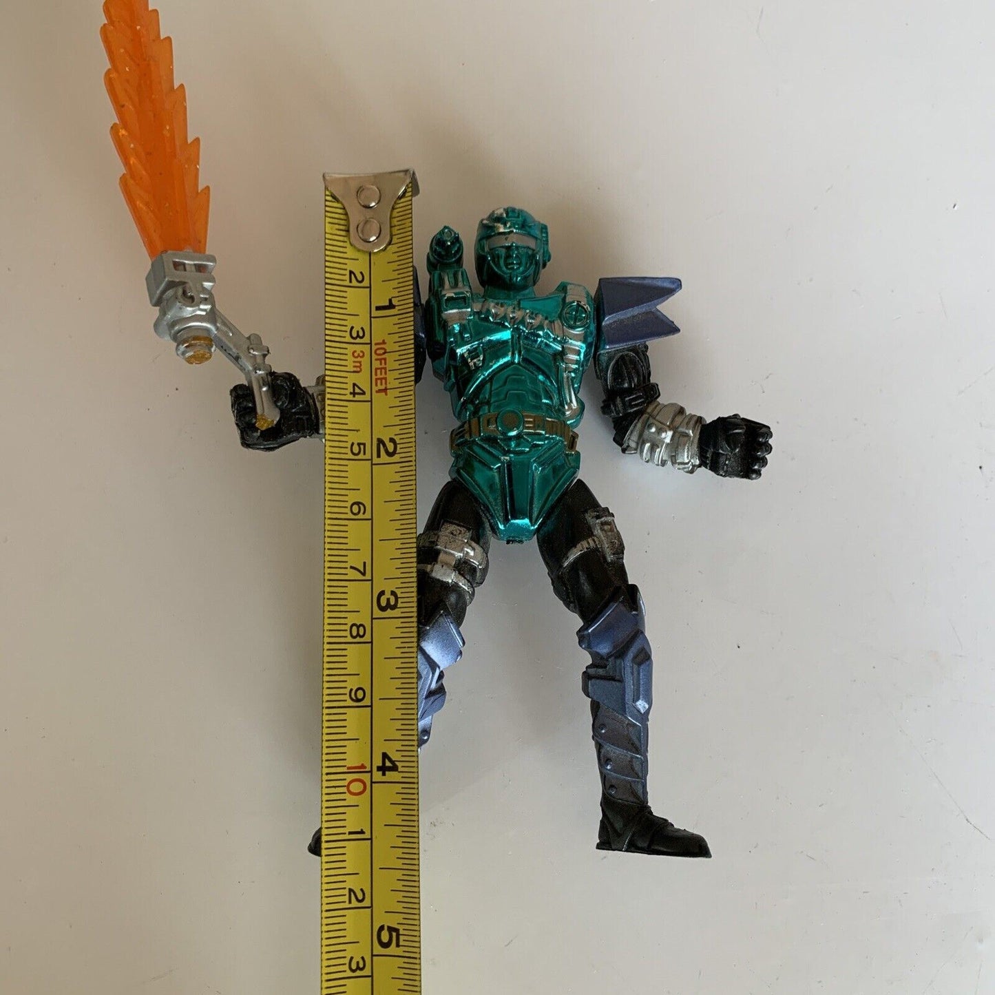 Robotic Warrior Stellar Force 1996 Chap Mei 4.5" 11cm Blue