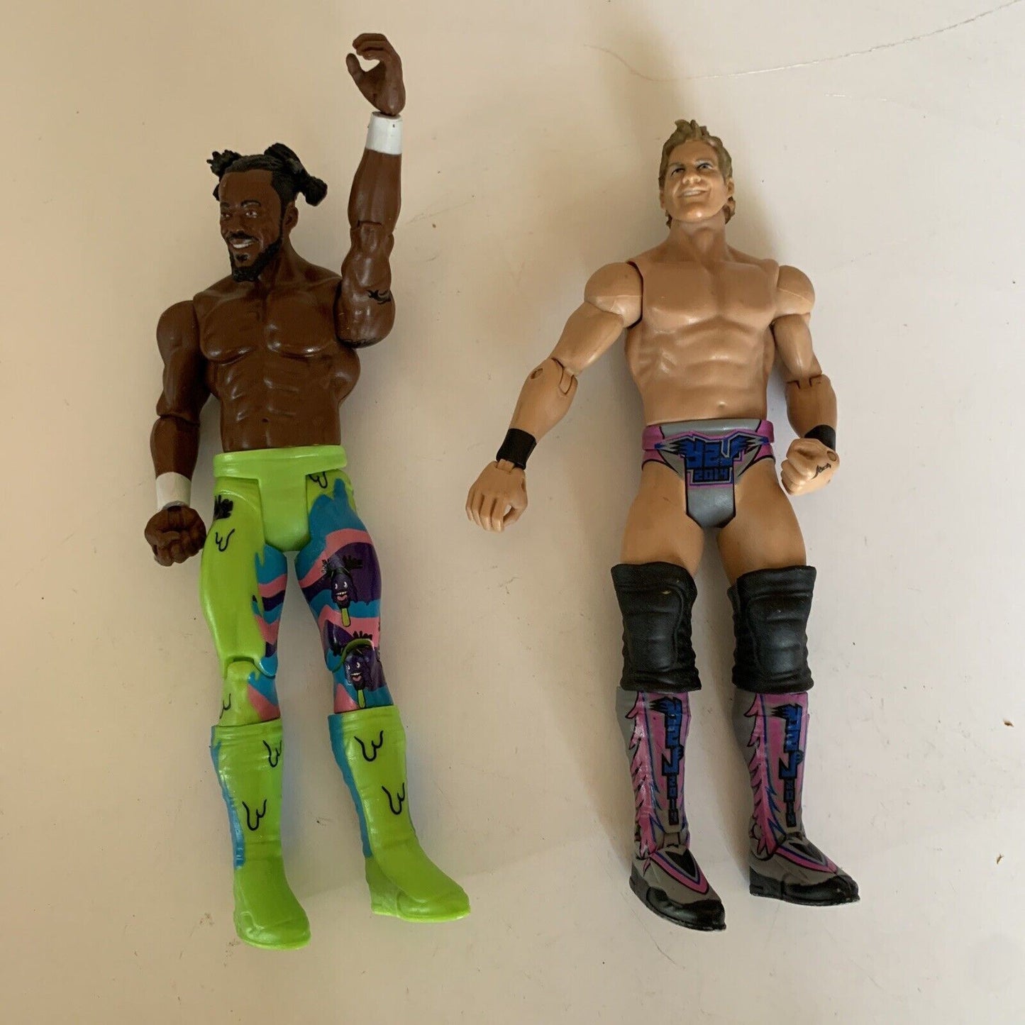 Kofi Kingston 2017 Chris Jericho 2012 WWE Mattel Action Figure 6.5" 16cm