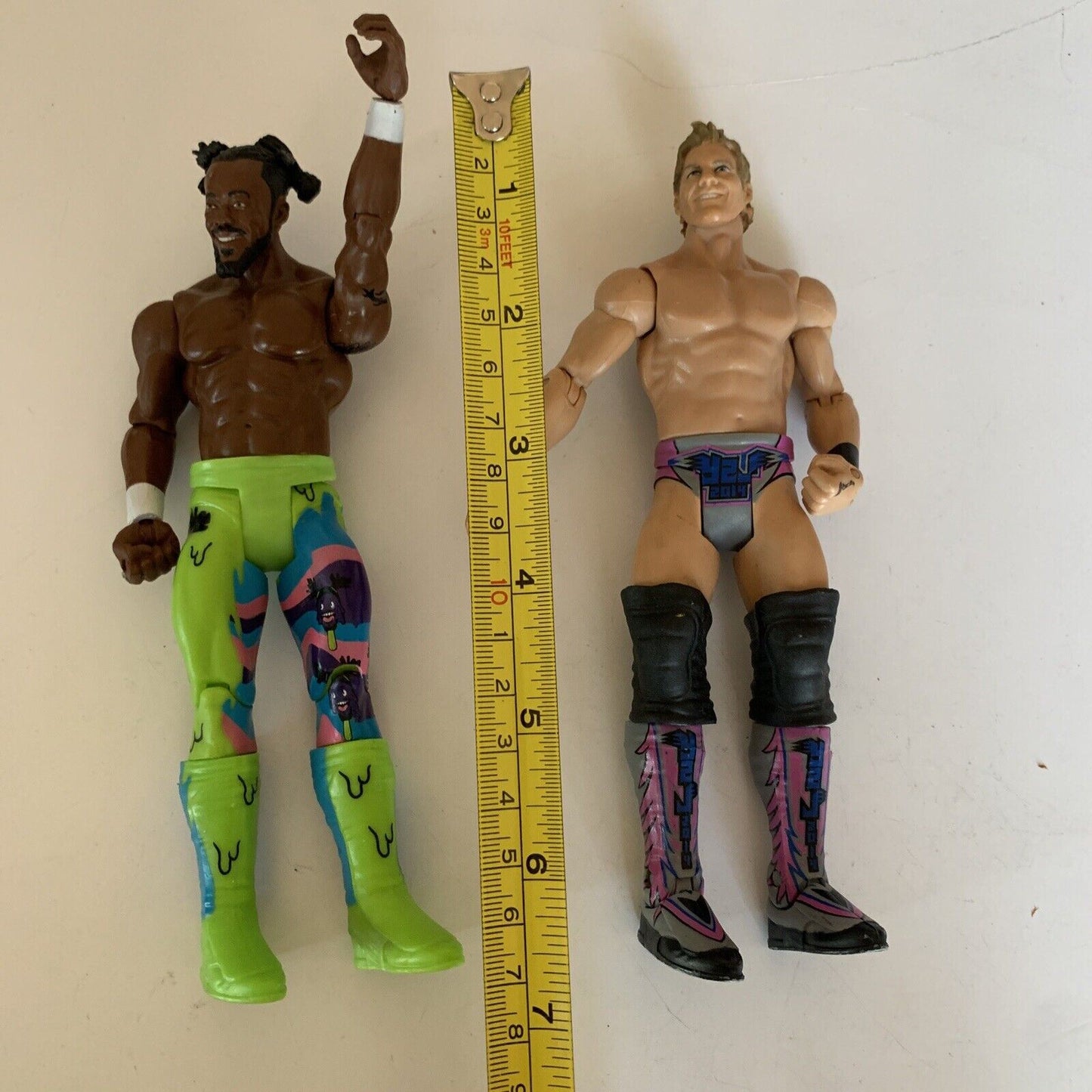 Kofi Kingston 2017 Chris Jericho 2012 WWE Mattel Action Figure 6.5" 16cm