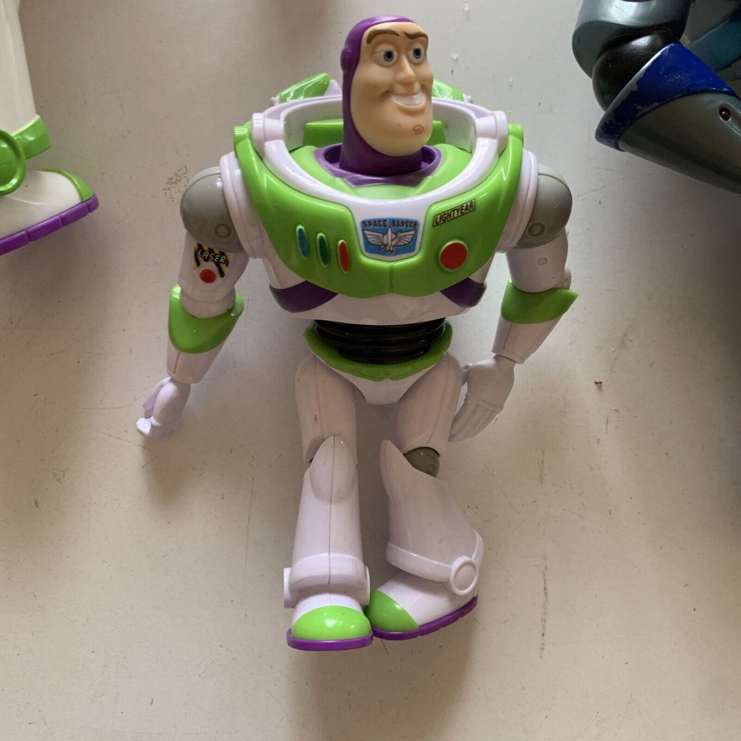 5x Disney Pixar Toy Story Buzz Lightyear Blue Belt Spaceship Action Figure