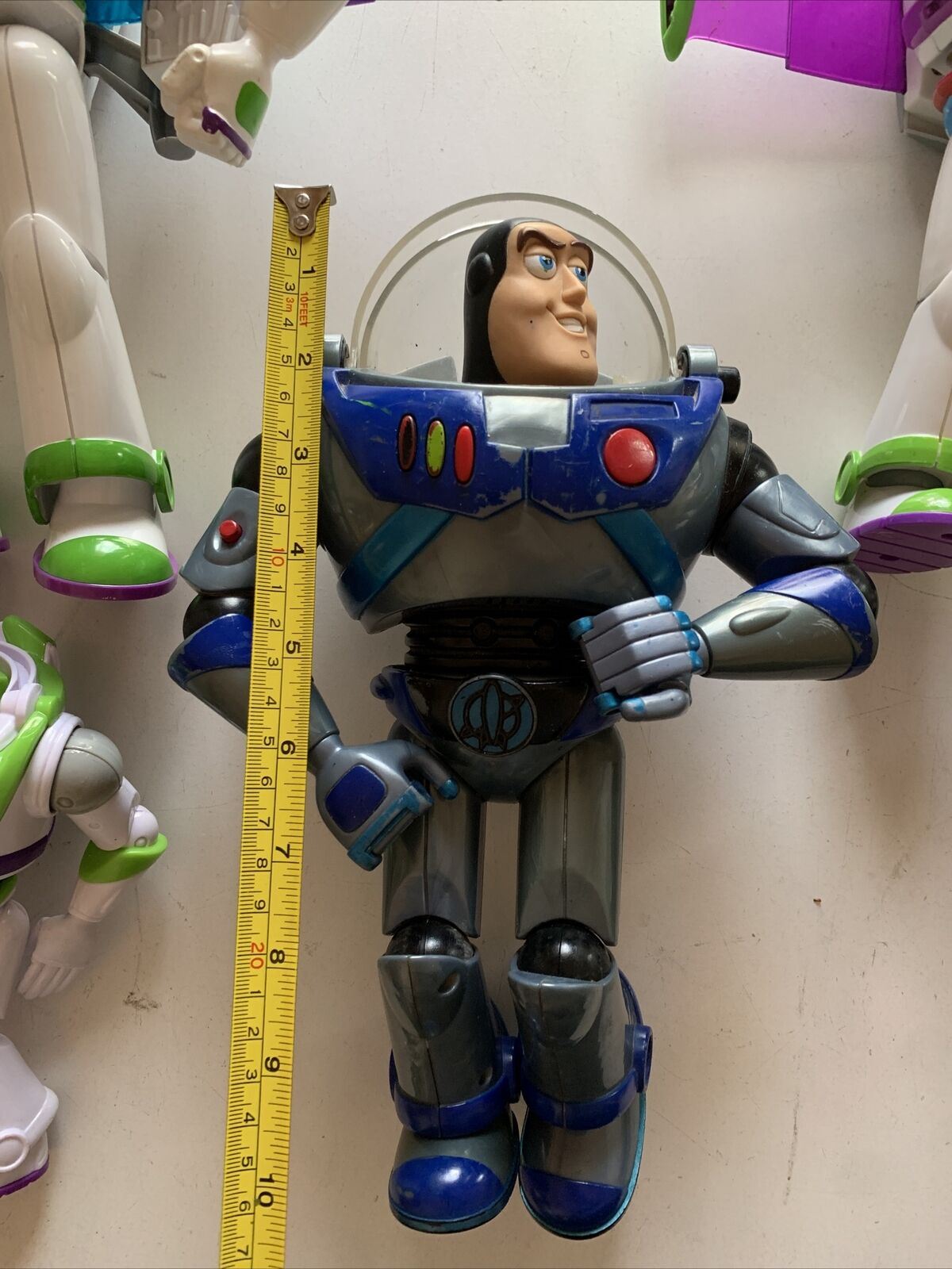 5x Disney Pixar Toy Story Buzz Lightyear Blue Belt Spaceship