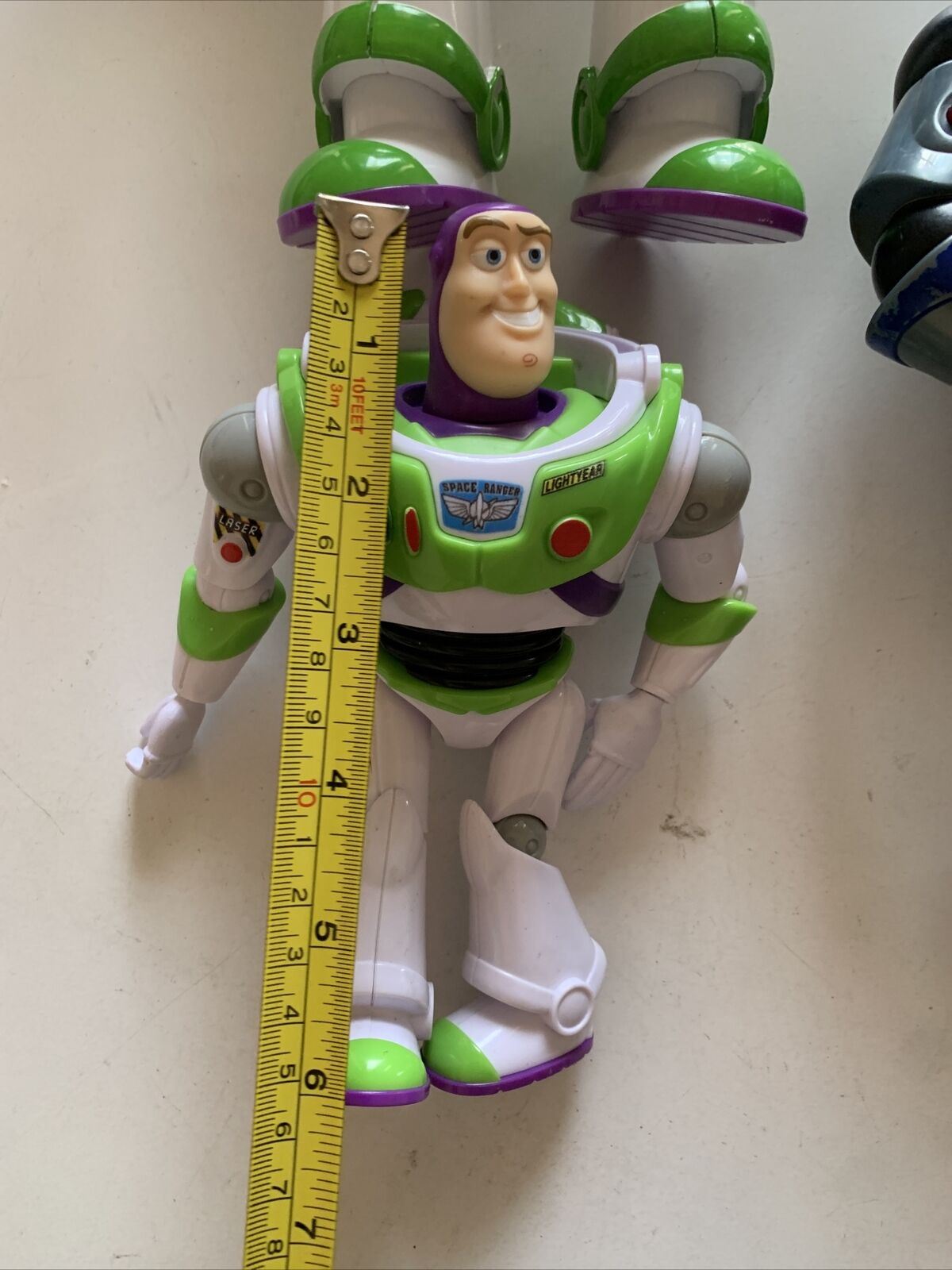 5x Disney Pixar Toy Story Buzz Lightyear Blue Belt Spaceship Action Figure