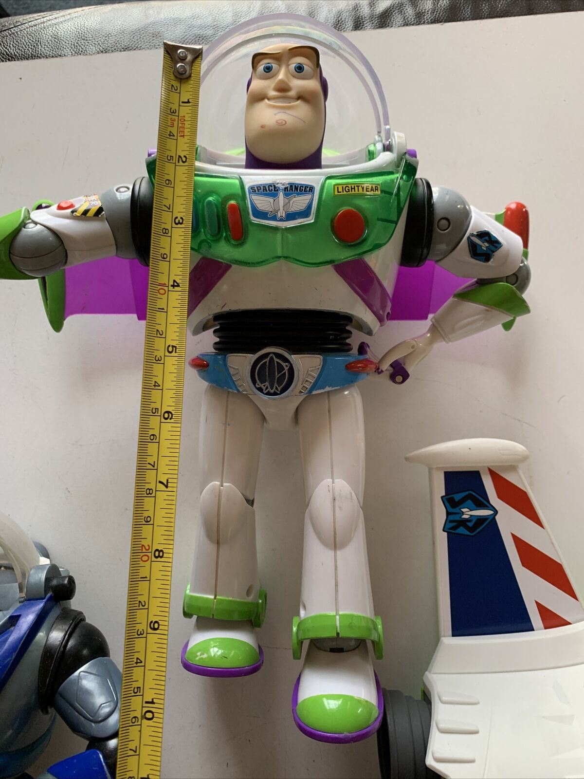 5x Disney Pixar Toy Story Buzz Lightyear Blue Belt Spaceship Action Figure