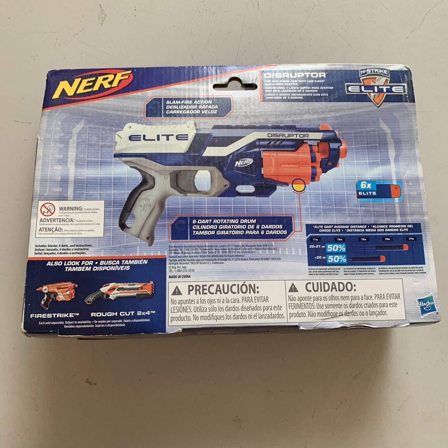 NERF N-Strike Elite Disruptor Toy Gun B9838 NEW