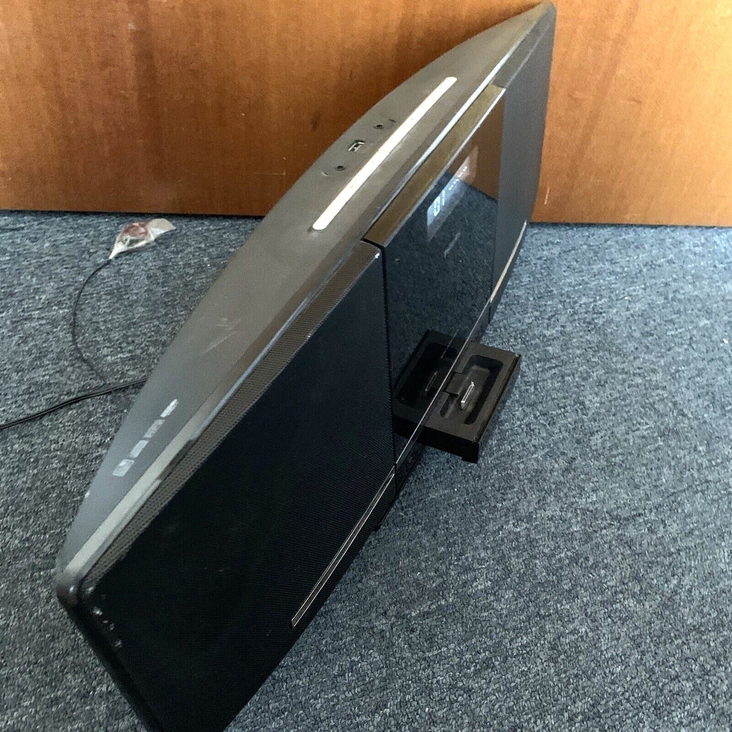 Philips Sleek Micro Sound System CD Radio USB 30-pin iPod Dock DCM292/79