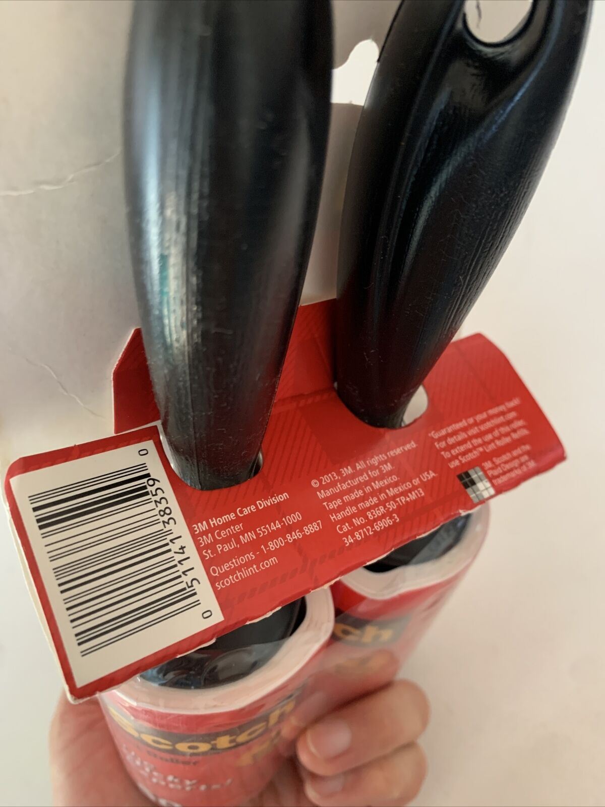 3M Scotch Lint Rollers 2x 50-Sheet +1 20-Sheet NEW