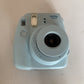 Fujifilm Instax Mini 8 Instant Film Camera Blue *Missing Battery Lid