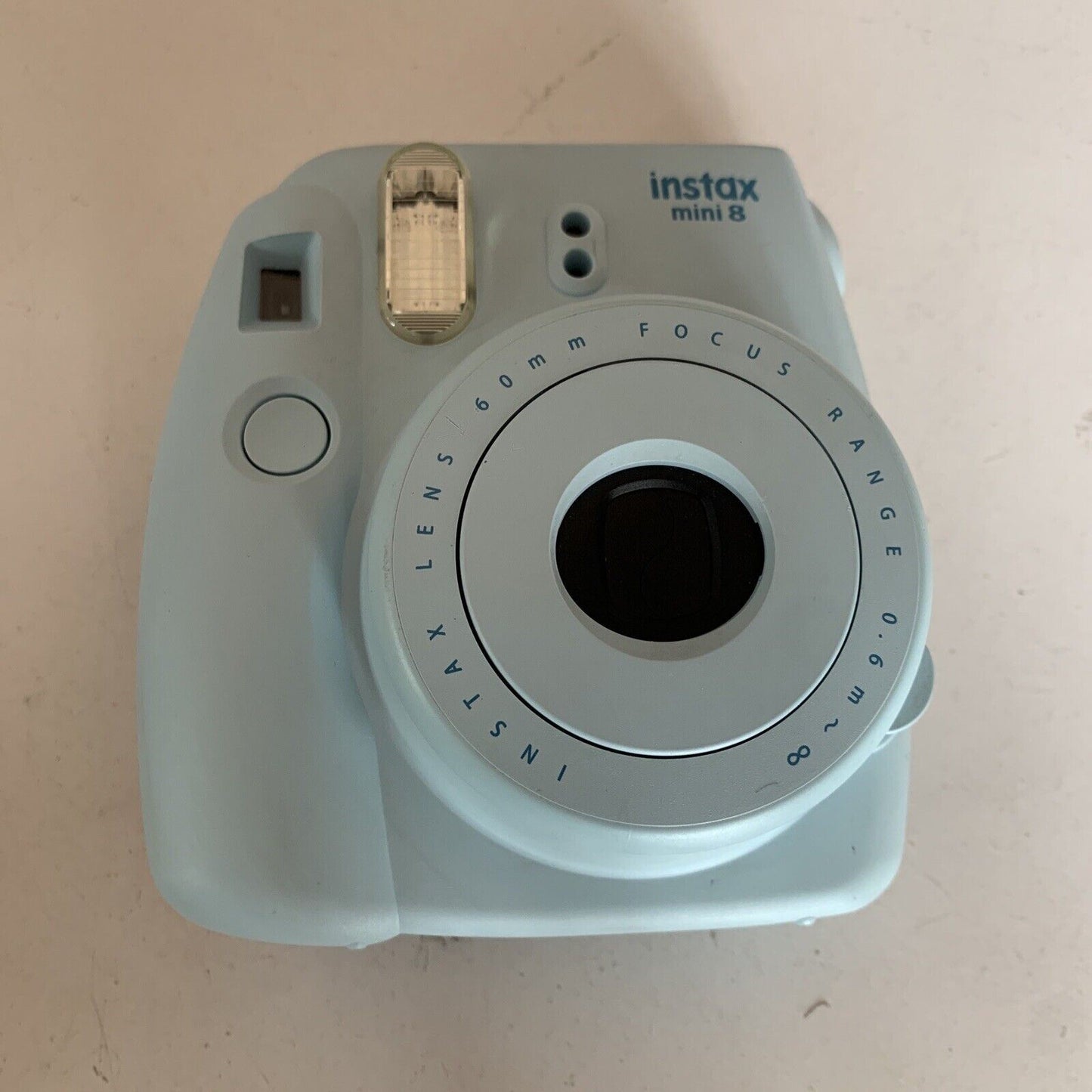 Fujifilm Instax Mini 8 Instant Film Camera Blue *Missing Battery Lid