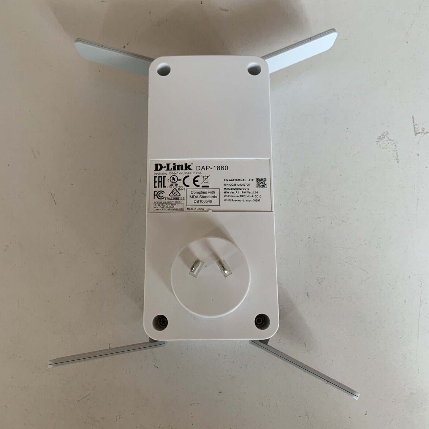 D-Link DAP-1860 Dual Band Wi-Fi Range Extender