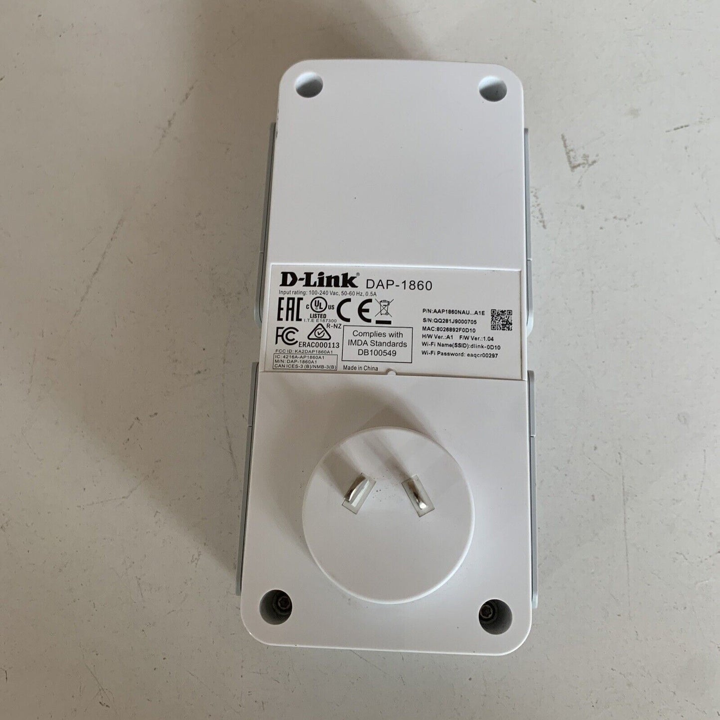 D-Link DAP-1860 Dual Band Wi-Fi Range Extender