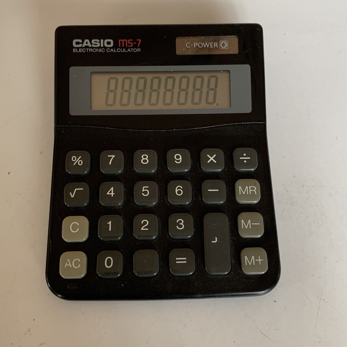 Casio MS-7 Solar Powered Calculator