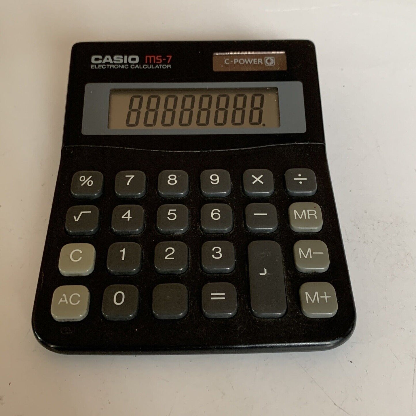 Casio MS-7 Solar Powered Calculator